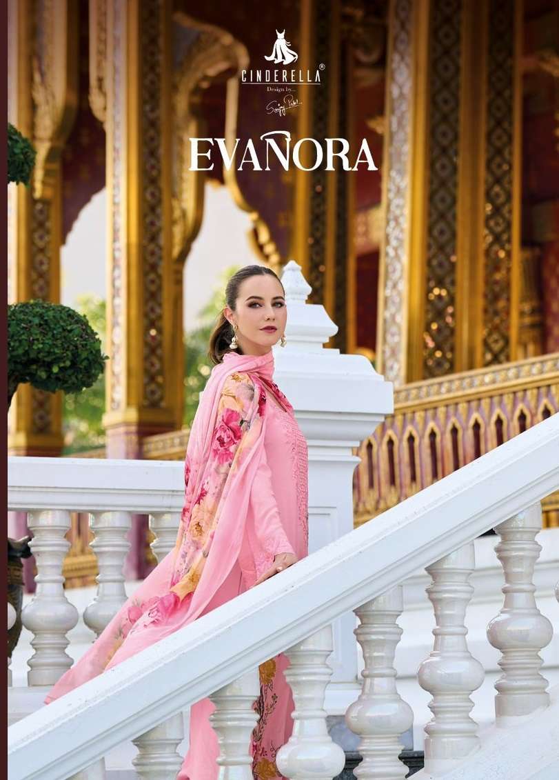  CINDERELLA EVANORA MUSLIN BEAUTIFUL DESIGNER SUIT
