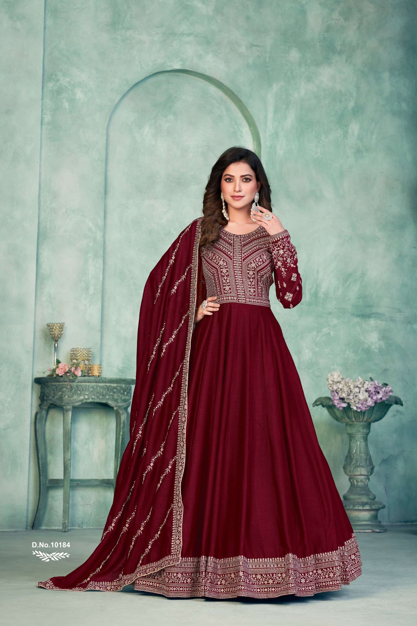 DANI CREATION ANJUBAA VOL 18 PARTY WEAR ANARKALI SUIT