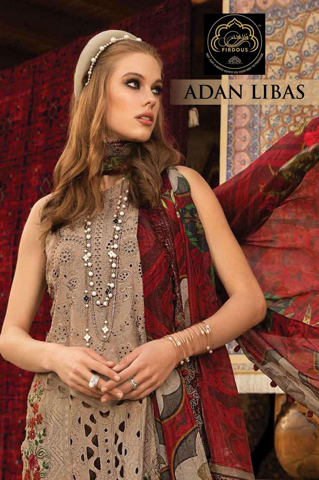FIRDOUS ADAN LIBAS COTTON SALWAR KAMEEZ 