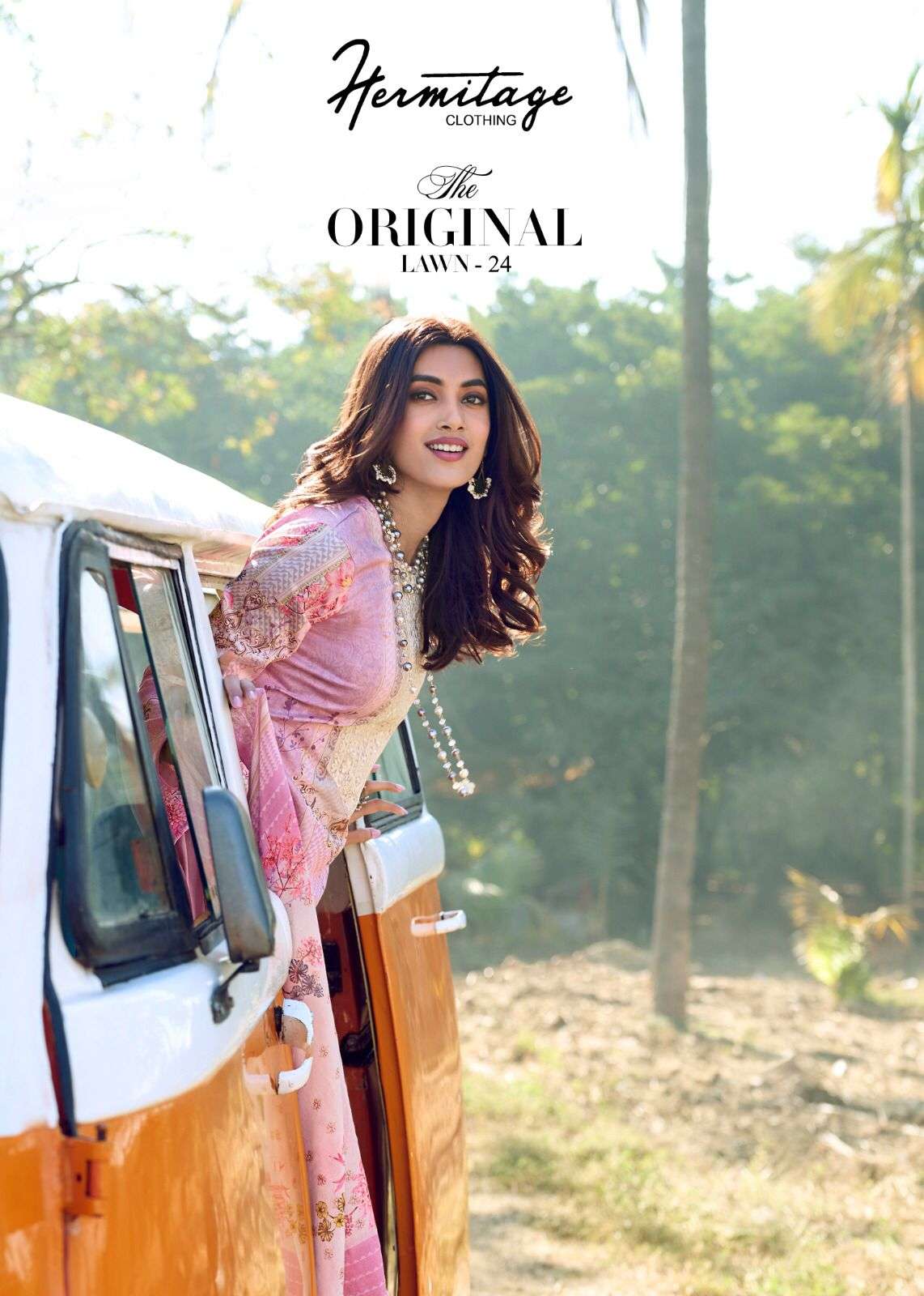 HERMITAGE CLOTHING THE ORIGNAL LAWN 24 DIGITAL PRINT DESIGNER SUIT