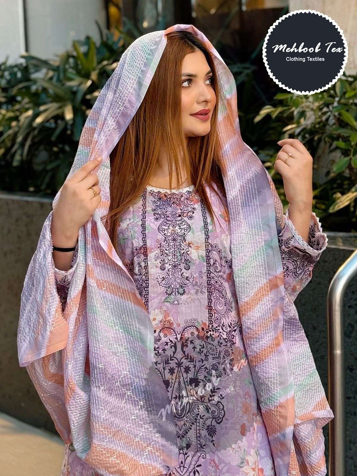 MEHBOOB TEX D NO 1290 A COTTON SALWAR KAMEEZ 
