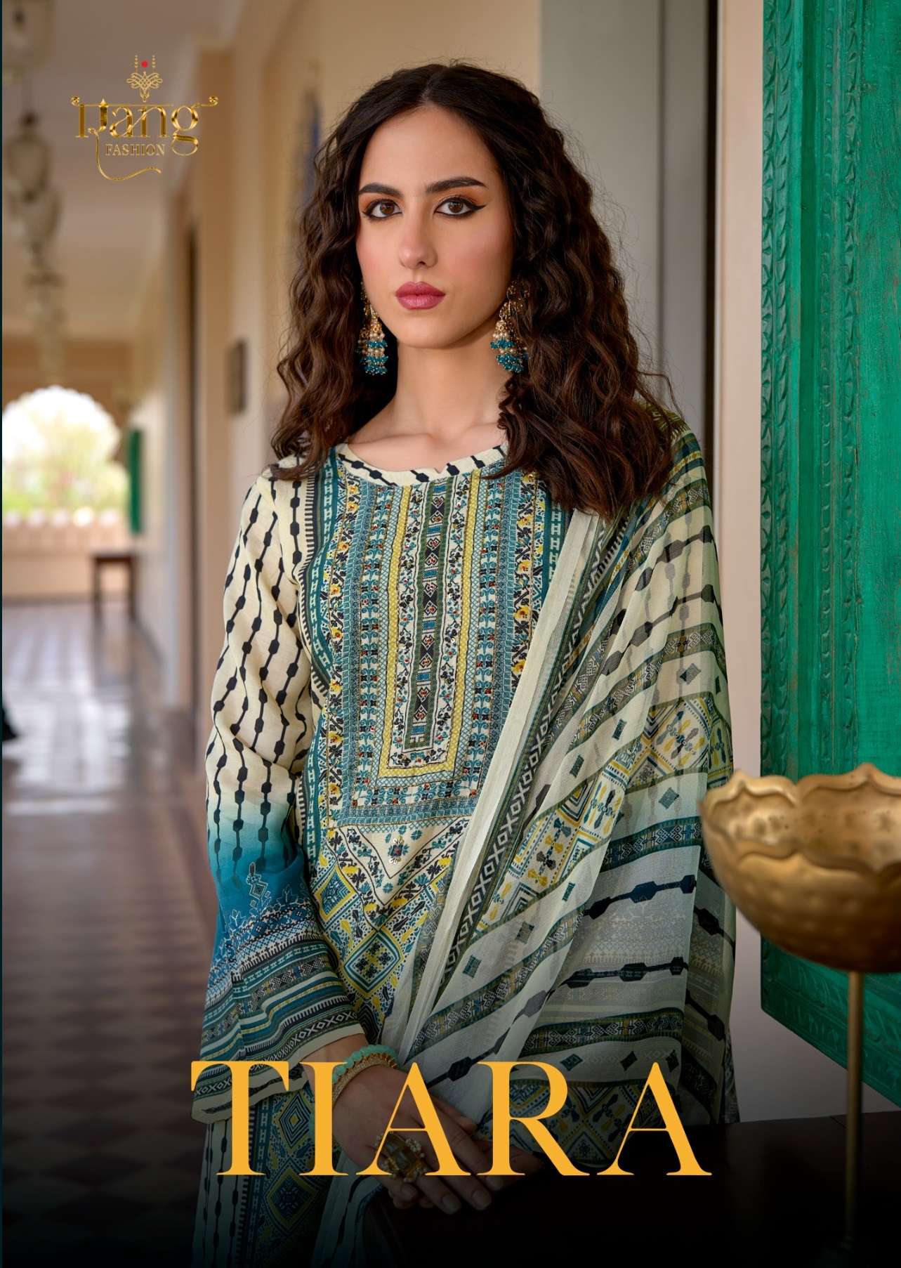 RANG FASHION TIARA LAWN COTTON FANCY HAND WORK SUIT