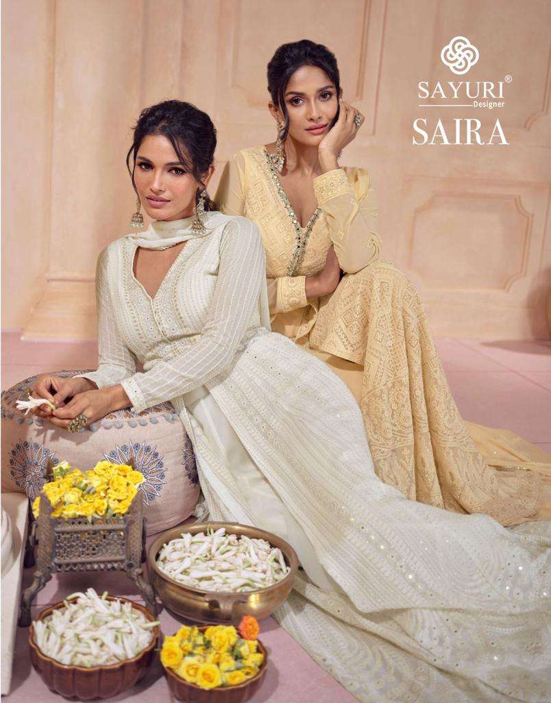 SAYURI DESIGNER SAIRA HEAVY DESIGNER PARTY WEAR SUIT
