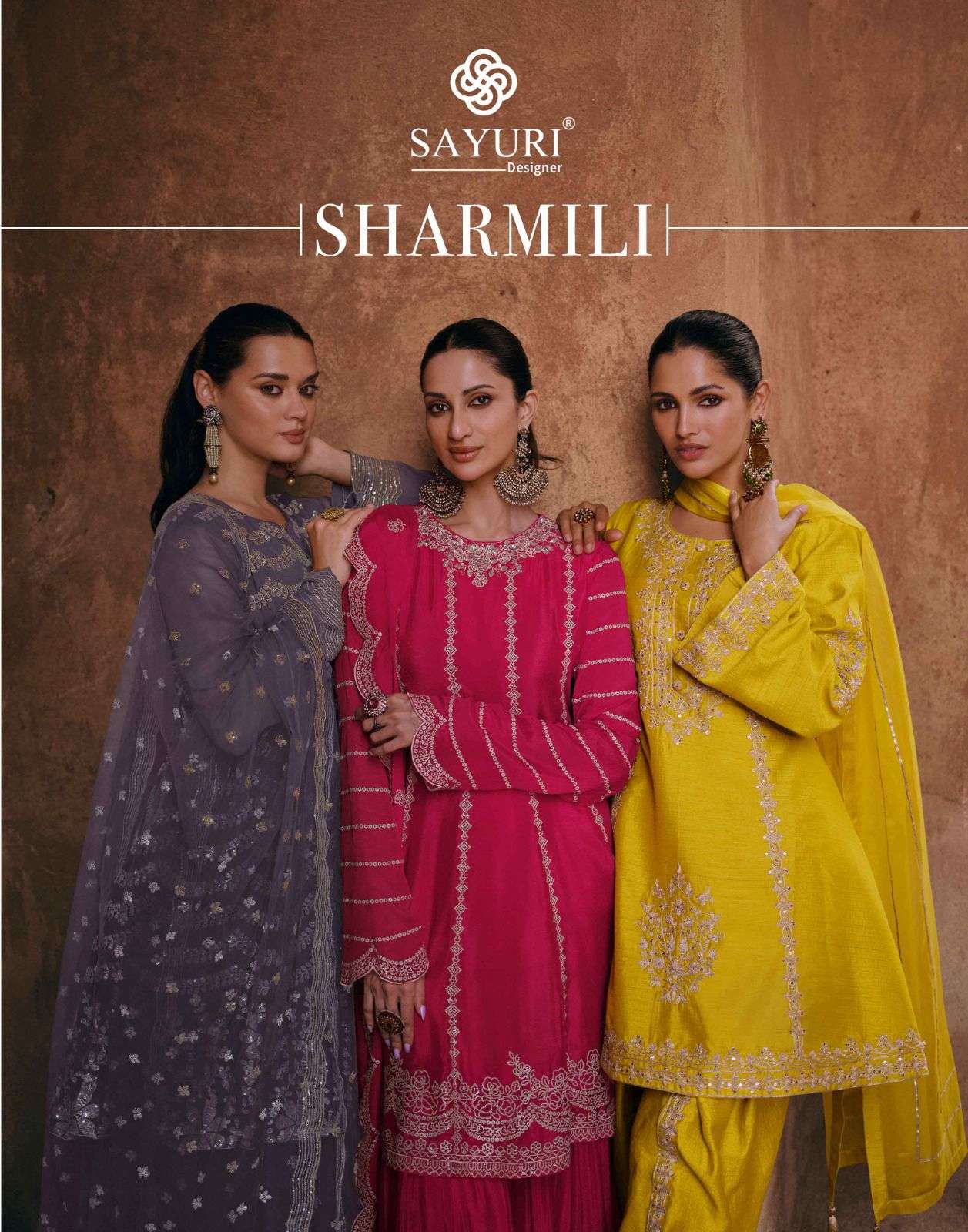 SAYURI DESIGNER SHARMILI GEORGETTE DESIGNER PARTY WEAR SUIT