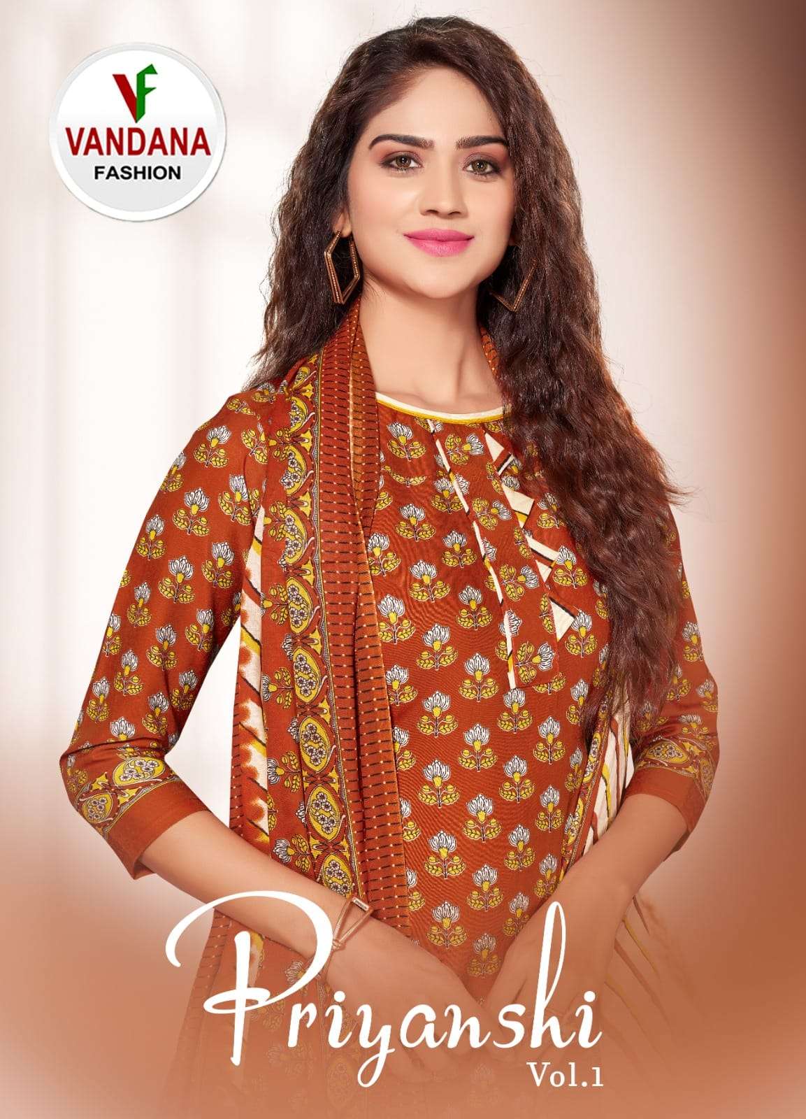 VANDANA FASHION PRIYANSHI VOL 1 DRESS MATERIAL