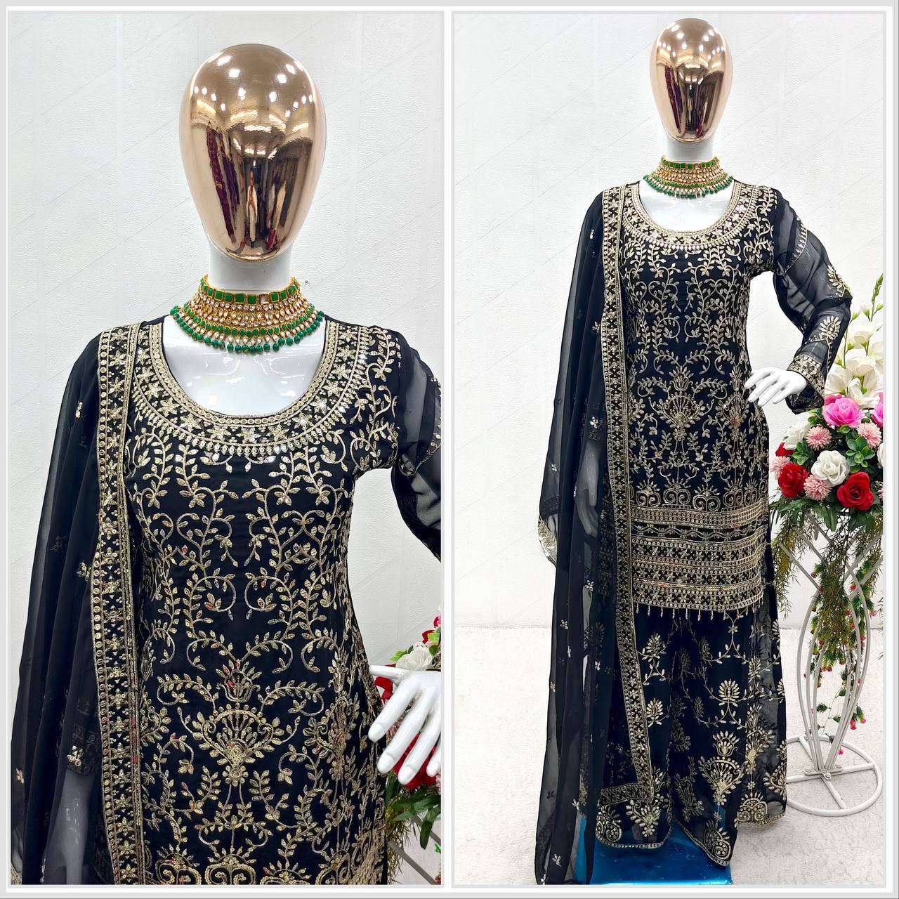 WW 1076 SHARARA SUIT