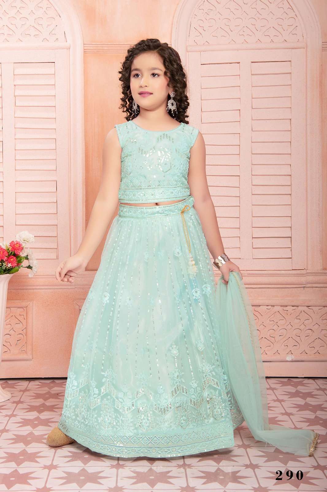 AARADHNA VOL 44 KIDS WEAR LEHENGA CHOLI COLLECTION