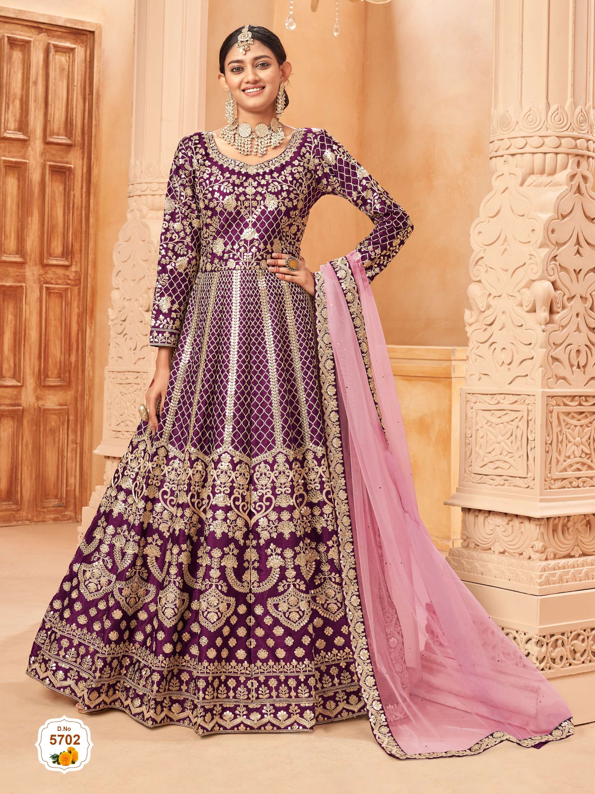 DANI CREATION AANAYA VOL 157 SILK HEAVY DESIGNER PARTY WEAR SUIT
