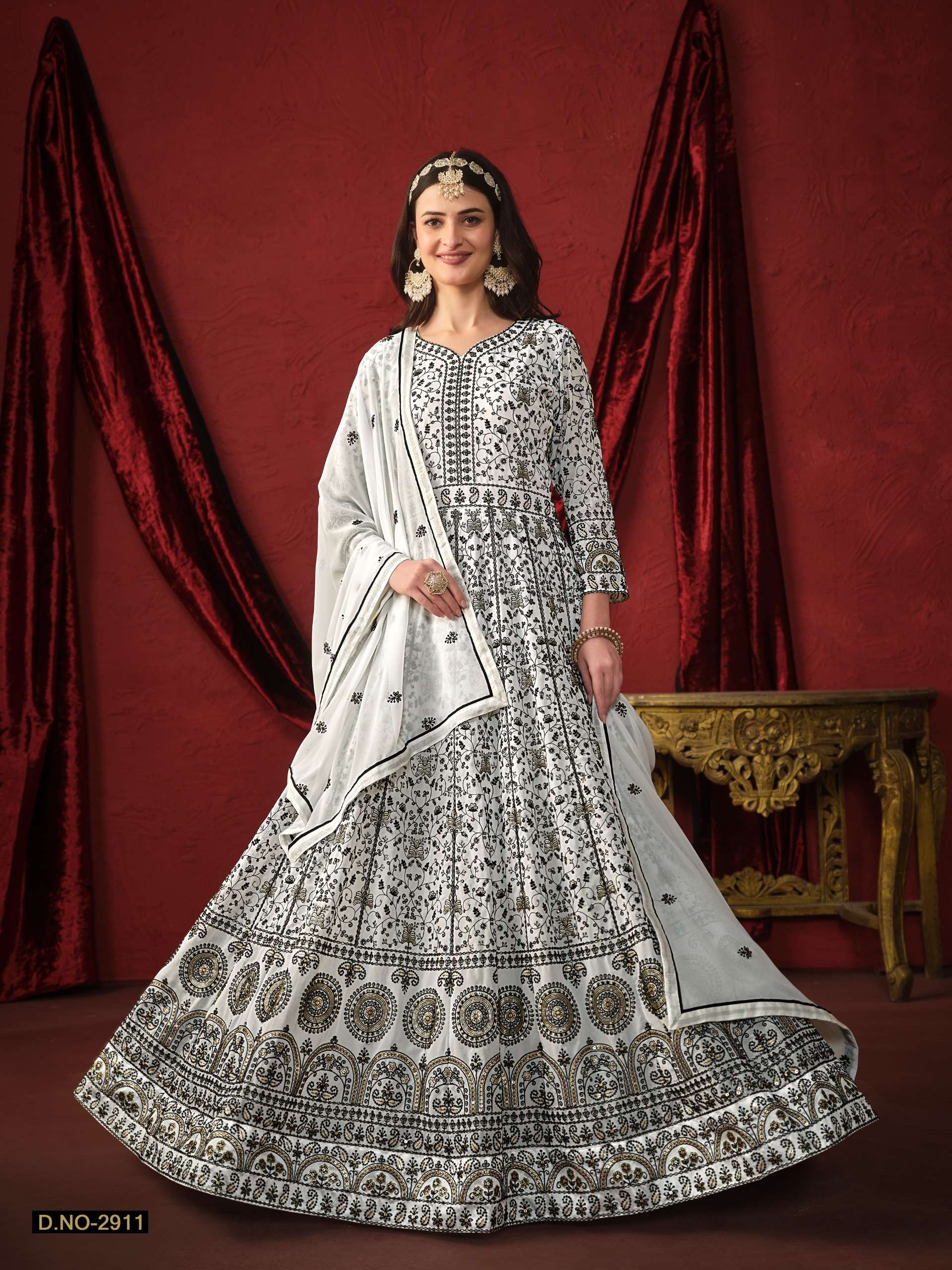 DANI CREATION TWISHA 2900 SERIES GEORGETTE DESIGNER SUIT
