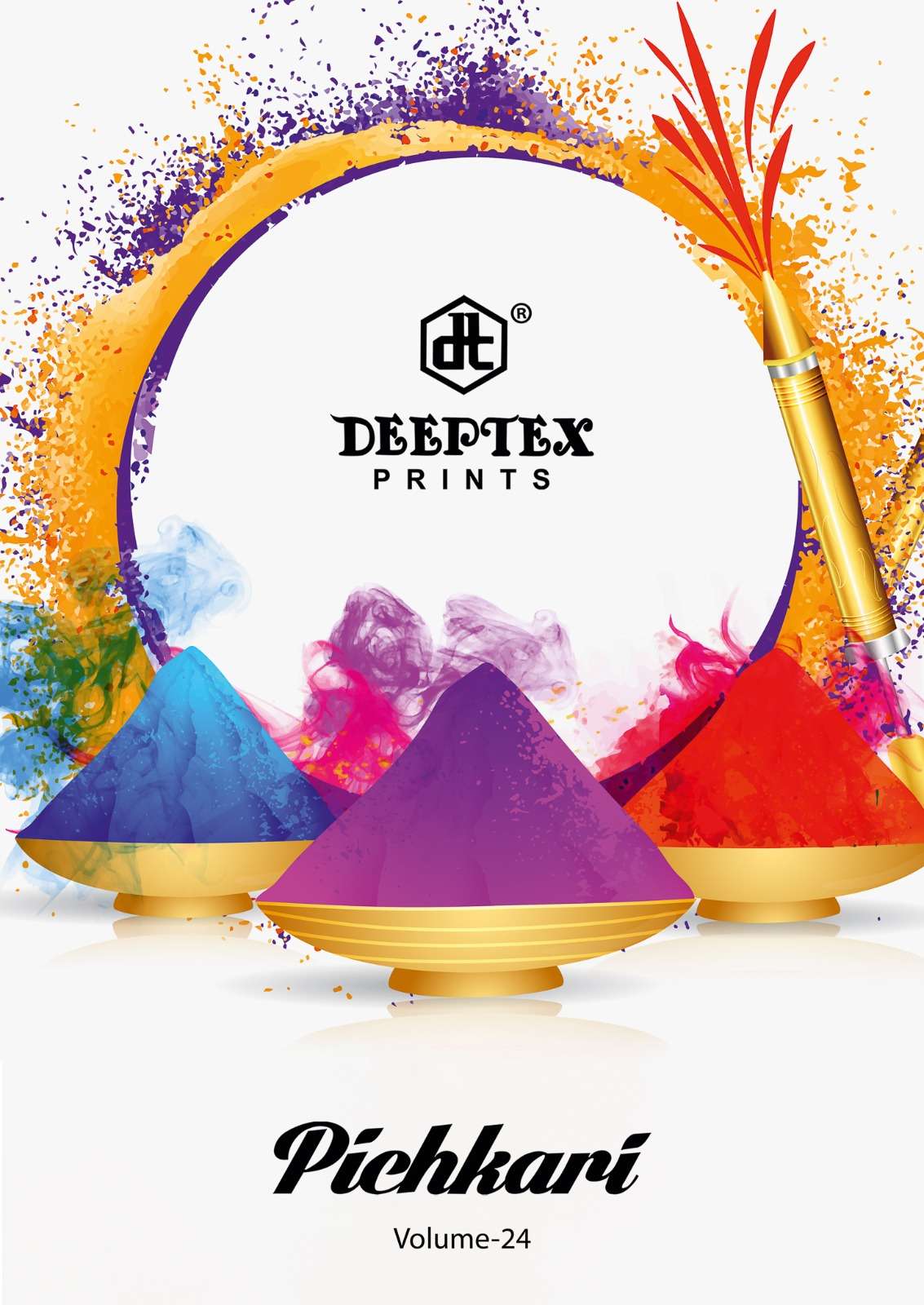 DEEPTEX PRINTS PICHKARI VOL 24 COTTON PRINTED SALWAR SUIT