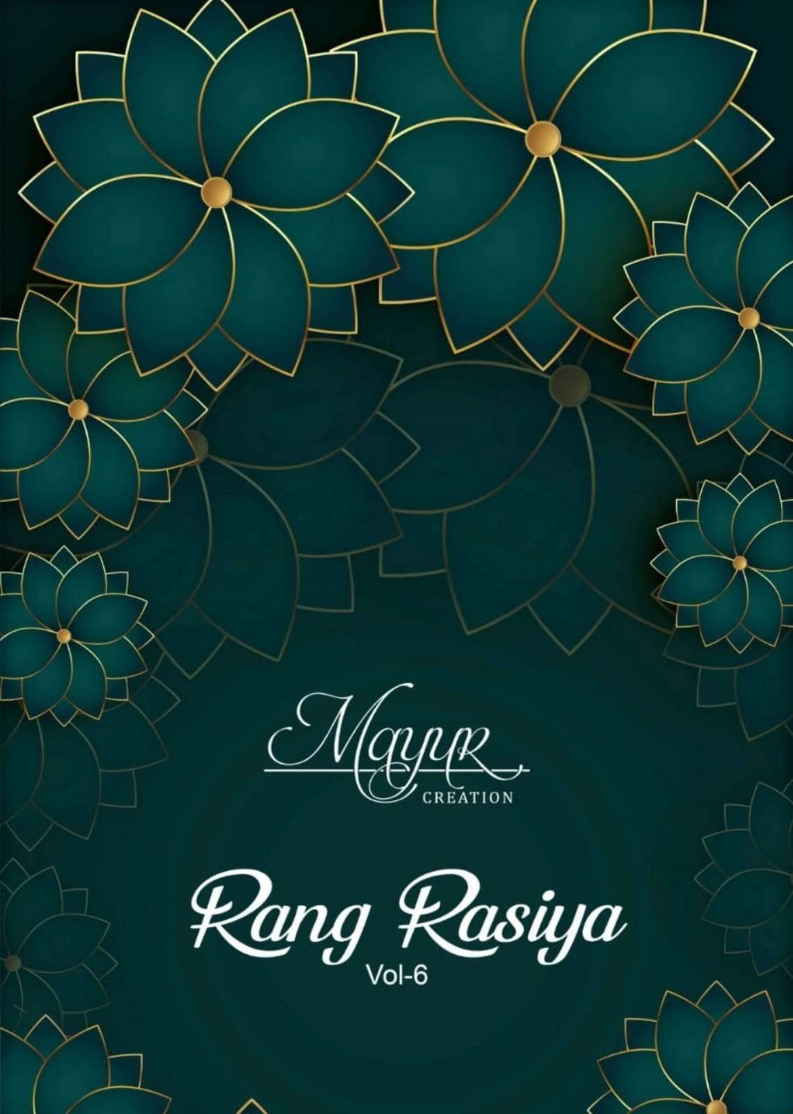 MAYUR CREATION RANG RASIYA VOL 6 COTTON DRESS