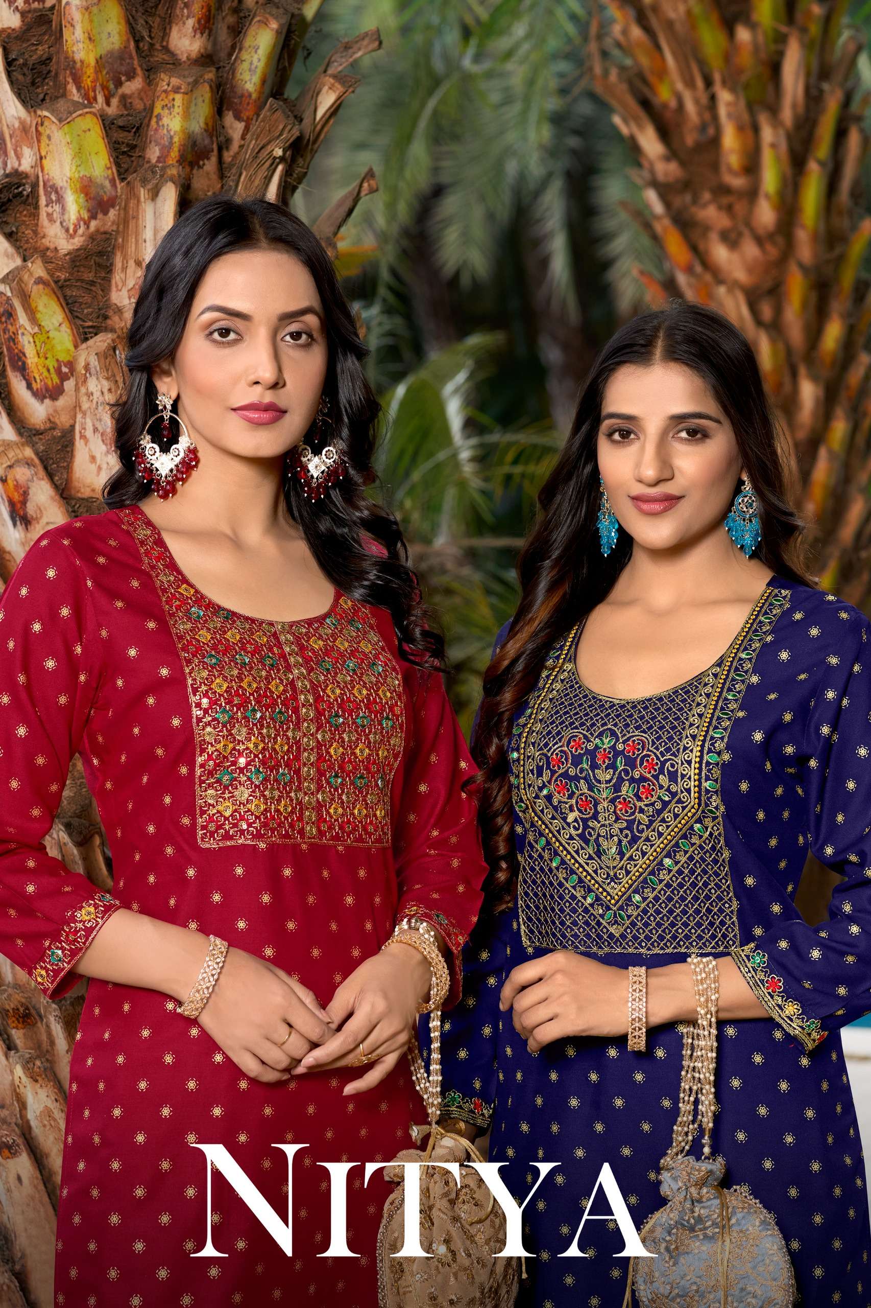 MUKESH NITYA RAYON FANCY LADIES KURTI