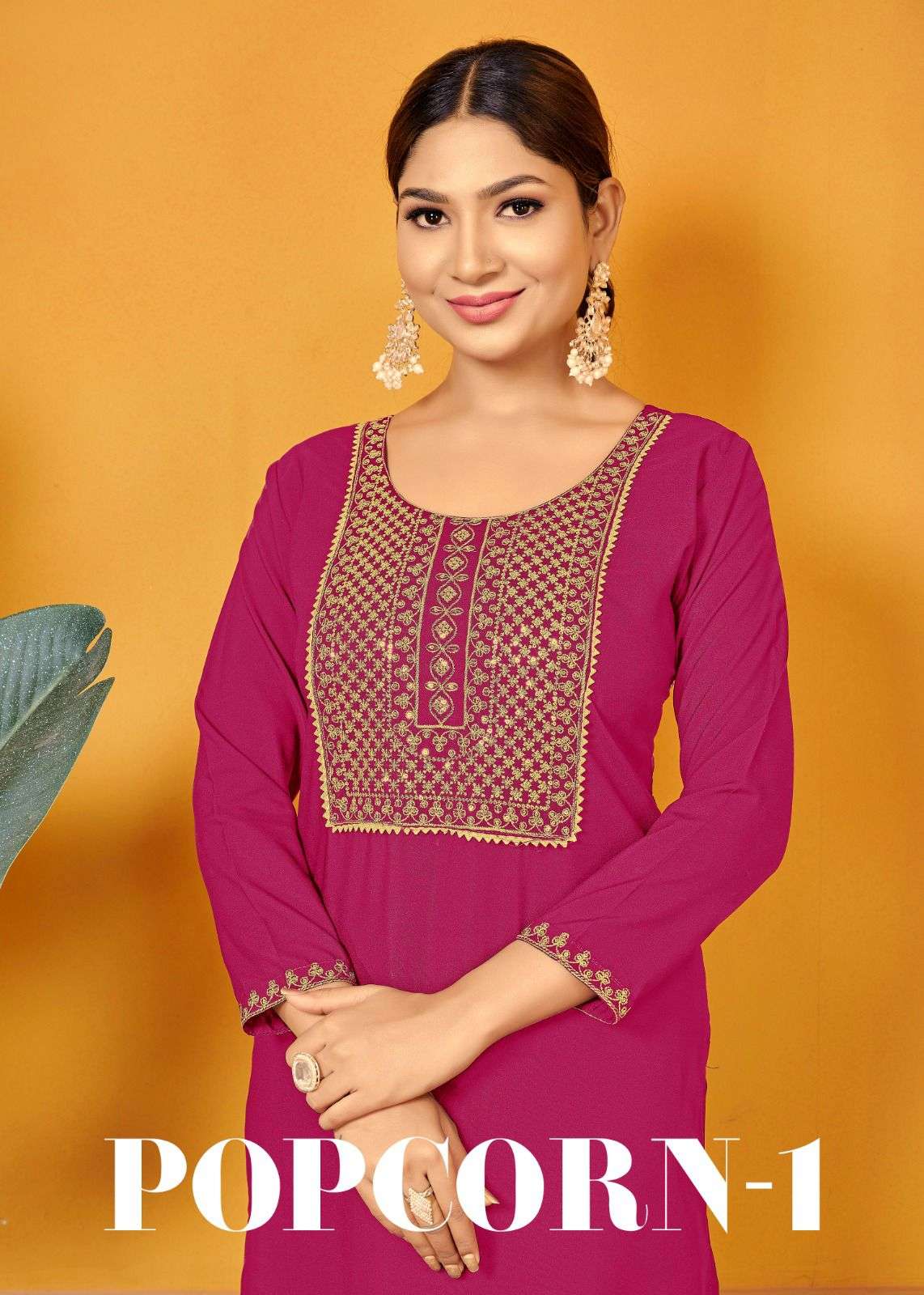 SANGEET POPCORN VOL 1 RAYON LADIES KURTI