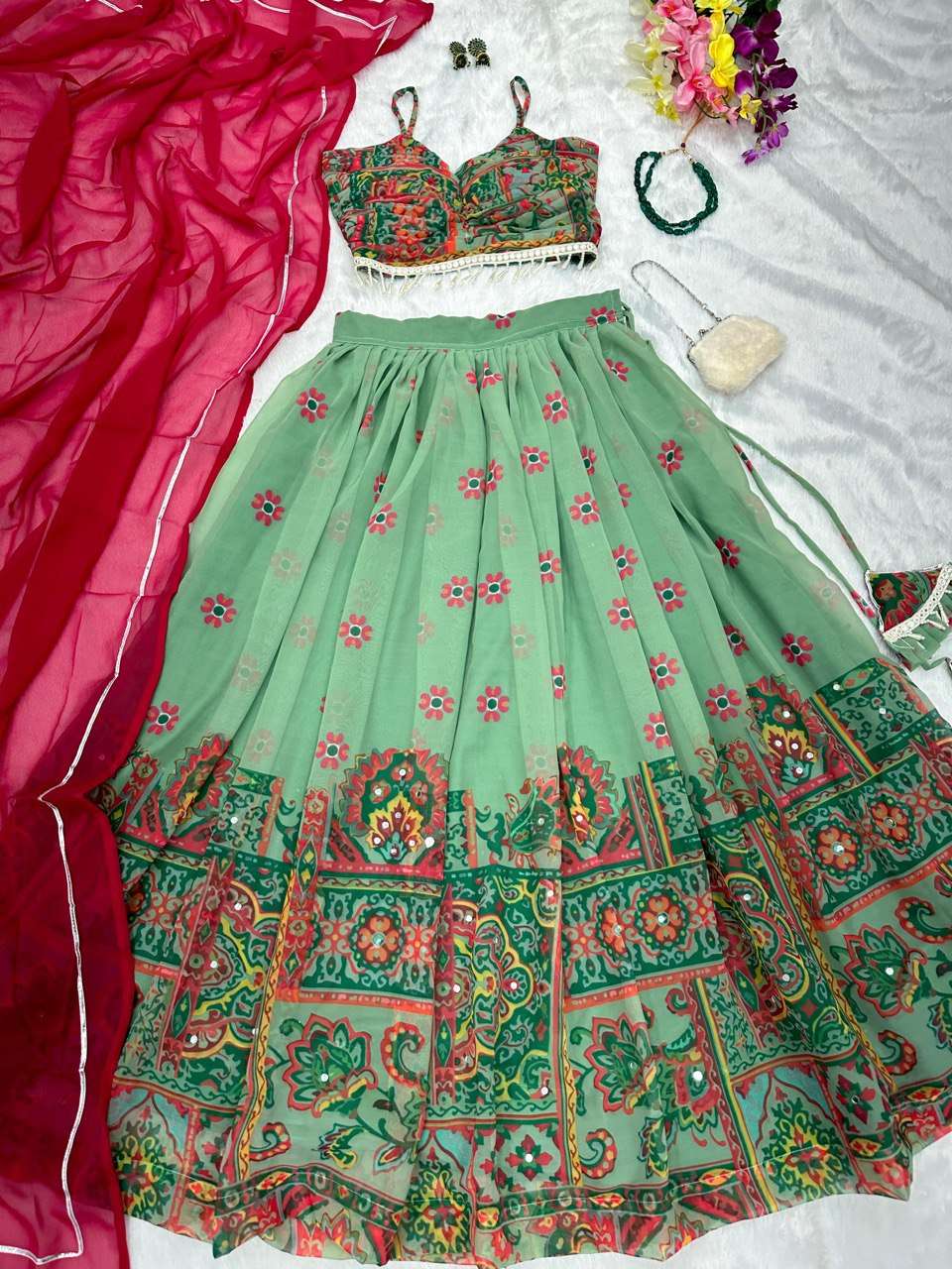 SC 187 LEHENGA CHOLI