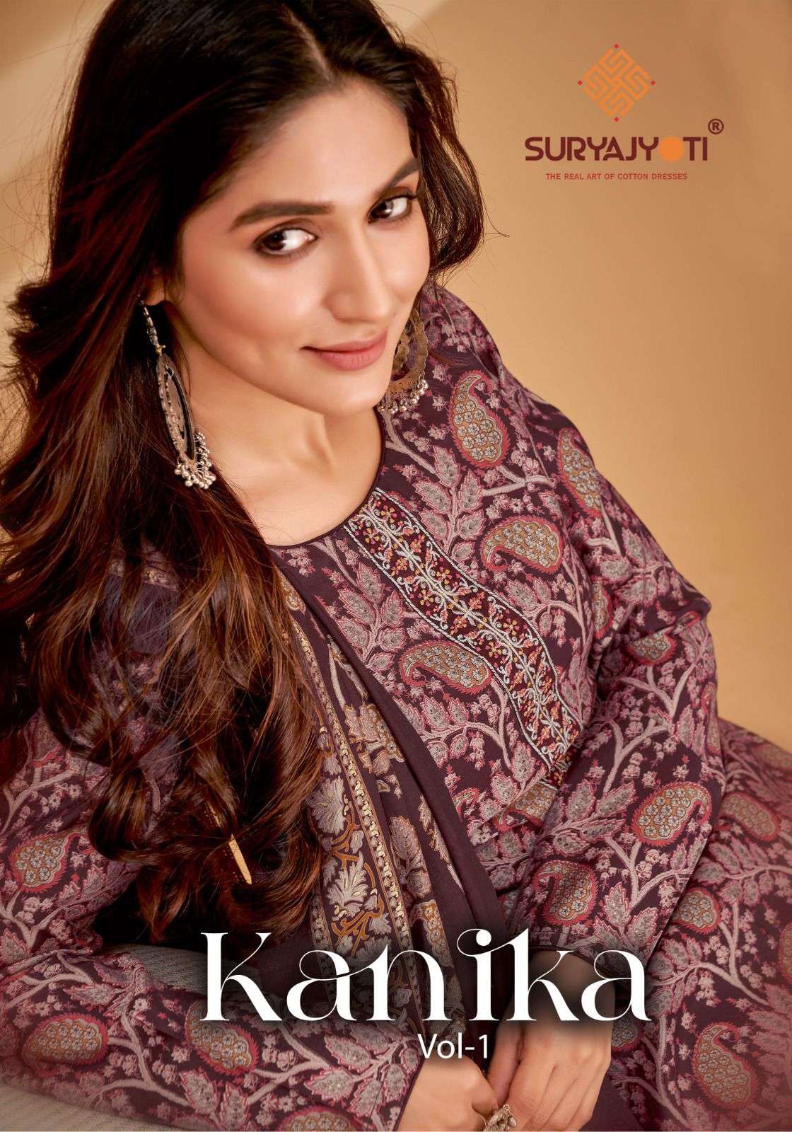 SURYAJYOTI KANIKA VOL 1 MODAL PRINTS EMBROIDERY WORK SUIT