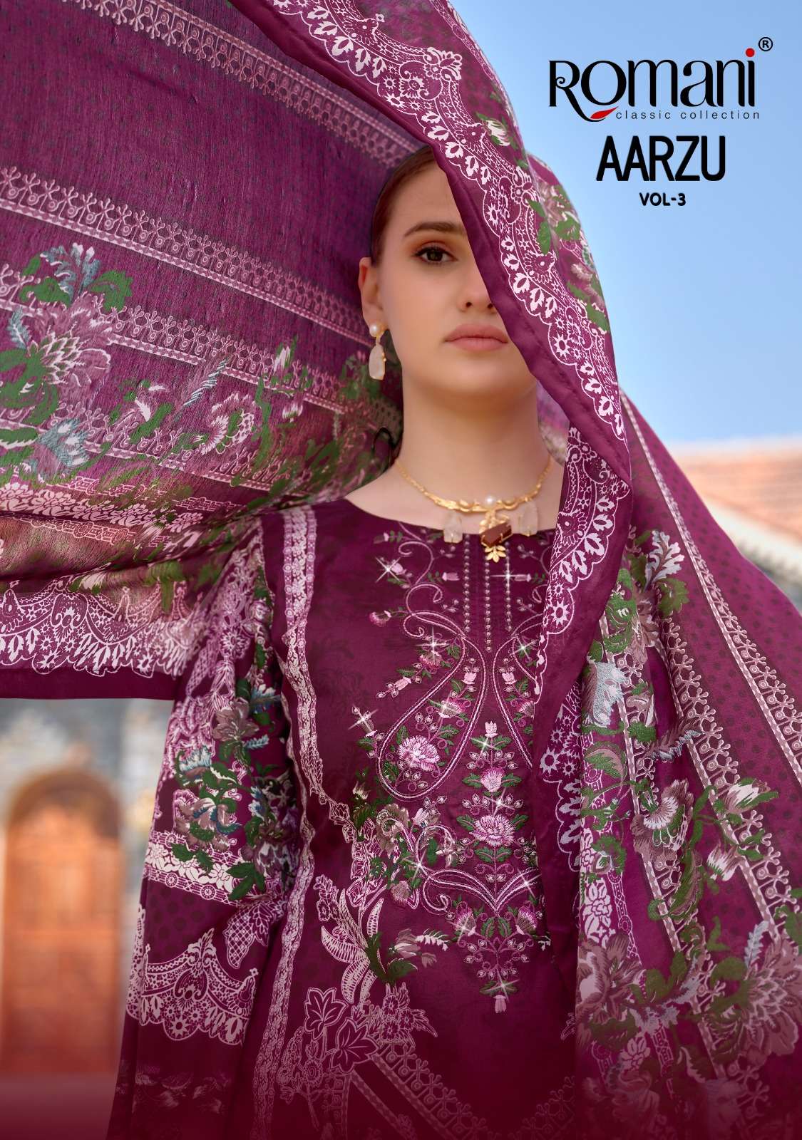 ROMANI AARZU VOL 3 COTTON DIGITAL PRINT SALWAR SUIT