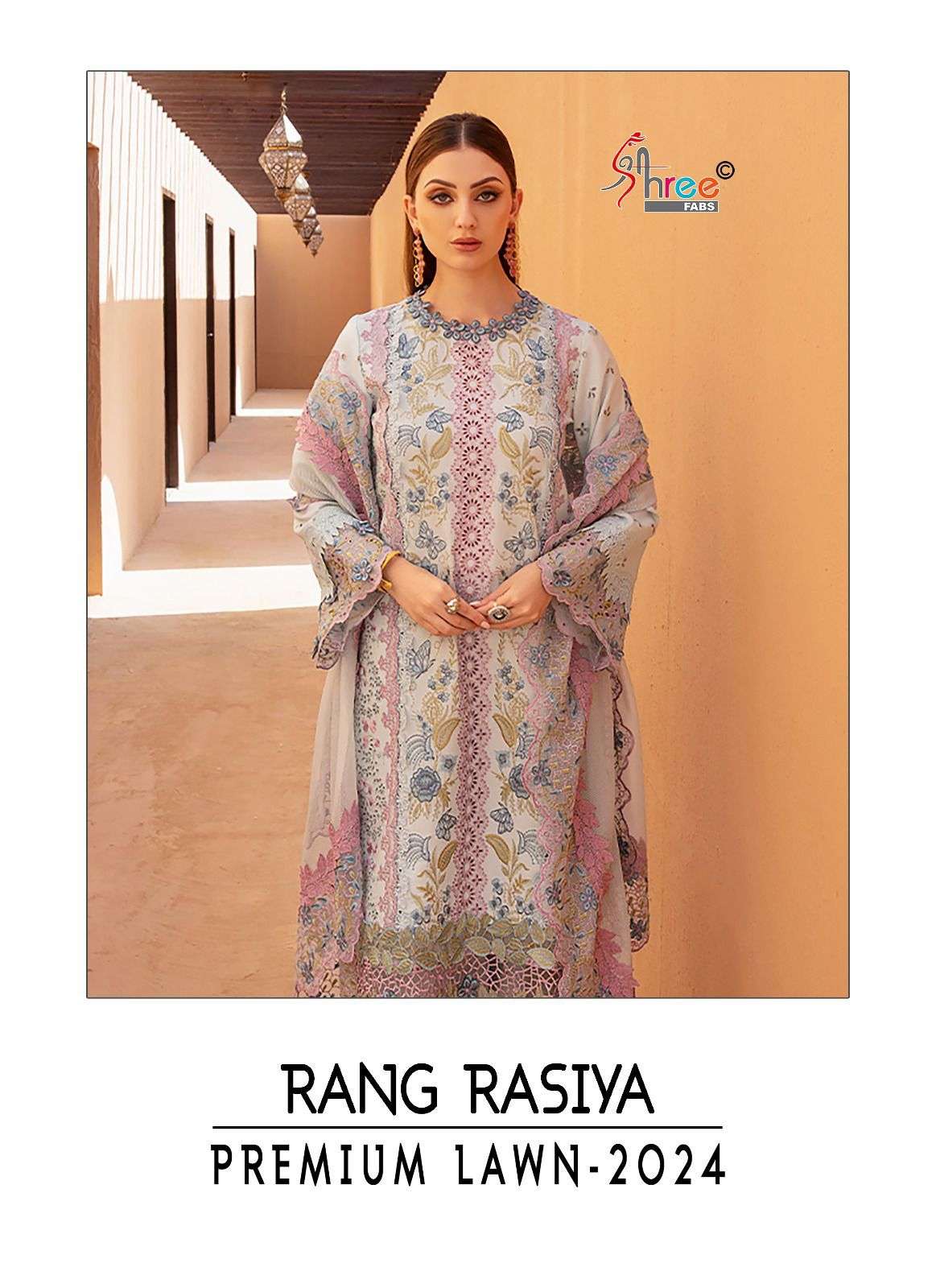 SHREE FABS RANG RASIYA LAWN COTTON DESIGNER SUIT