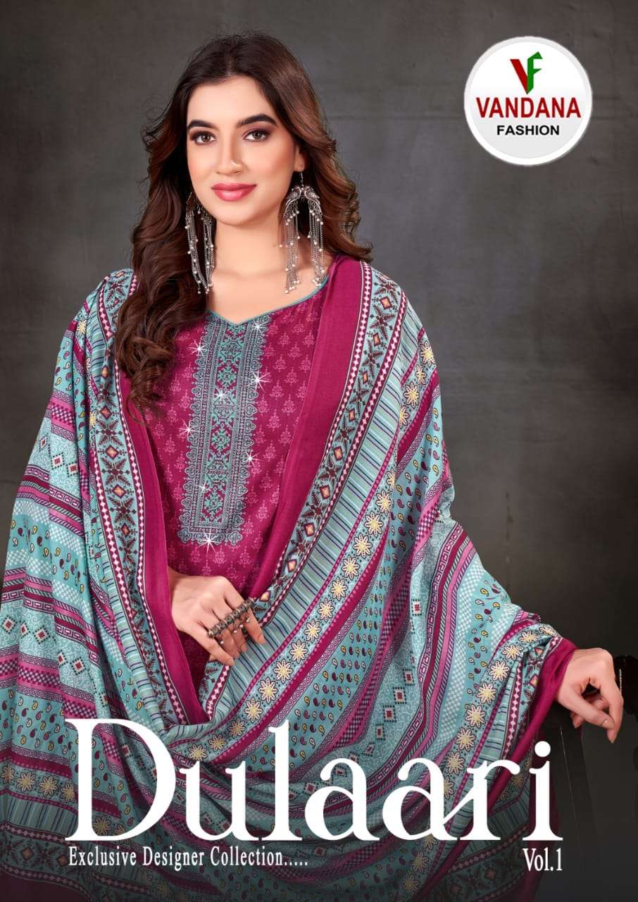 VANDANA FASHION DULARI VOL 1 COTTON SALWAR SUIT