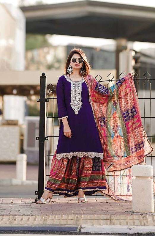 AD 165 KURTI PLAZZO