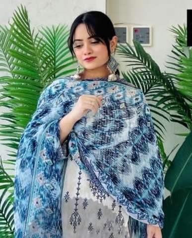 KYNAH D NO 2177 COTTON EMBROIDERY SALWAR KAMEEZ 