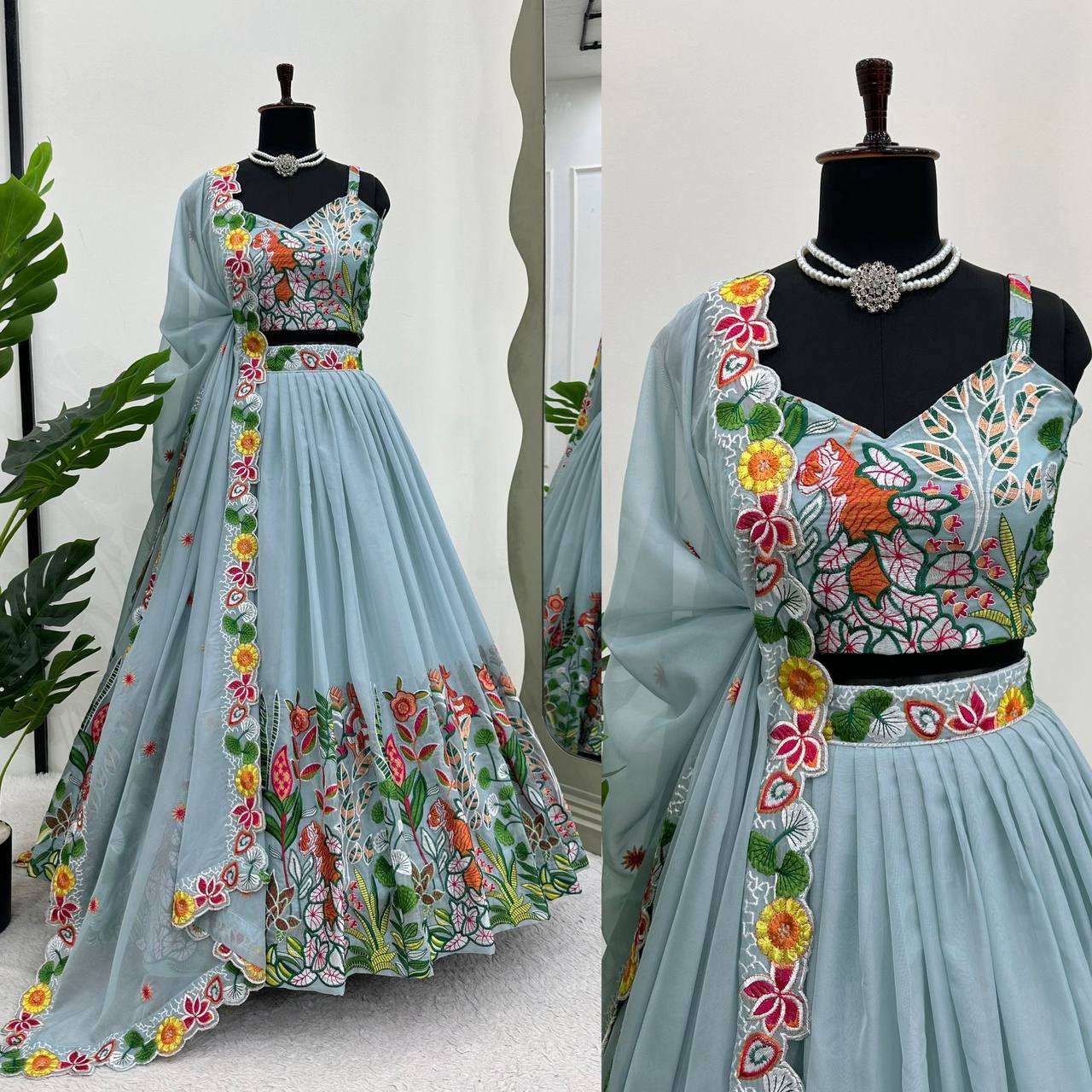 QRC 262 LEHENGA CHOLI