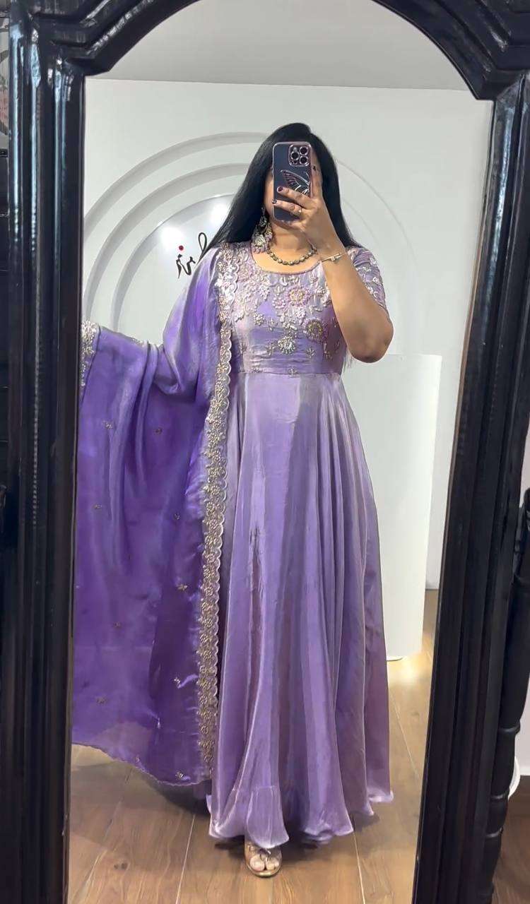 TAPI 139 GOWN DUPATTA