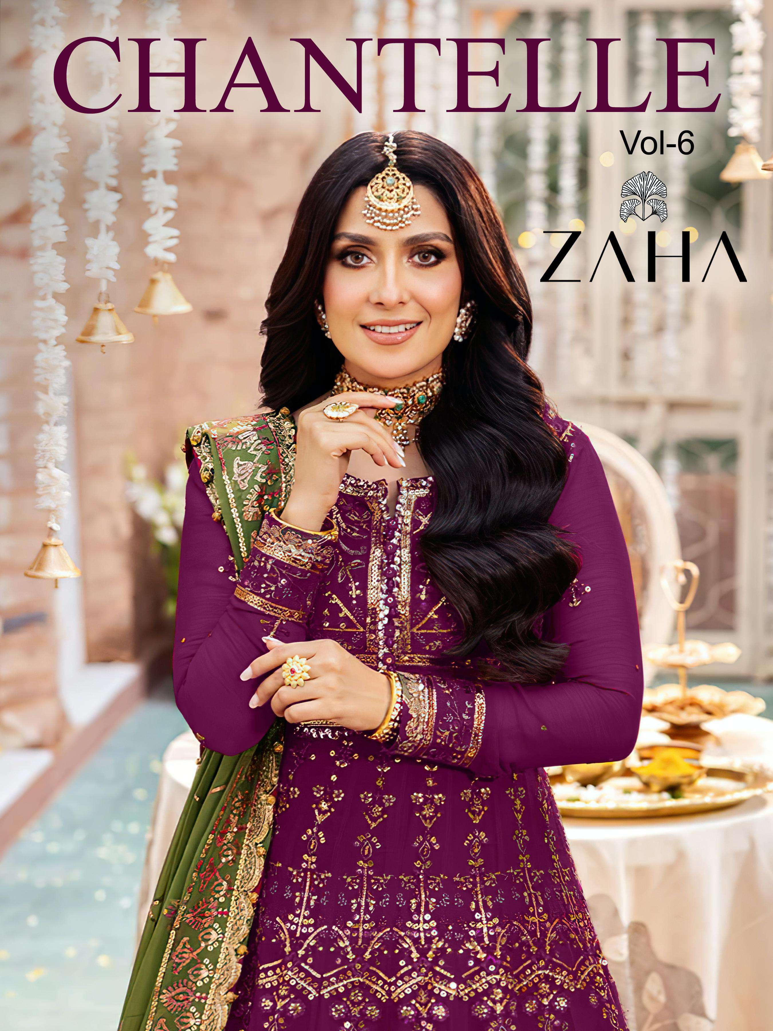 ZAHA CHANTELLE VOL 6 HEAVY DESIGNER WEDDING WEAR SUIT