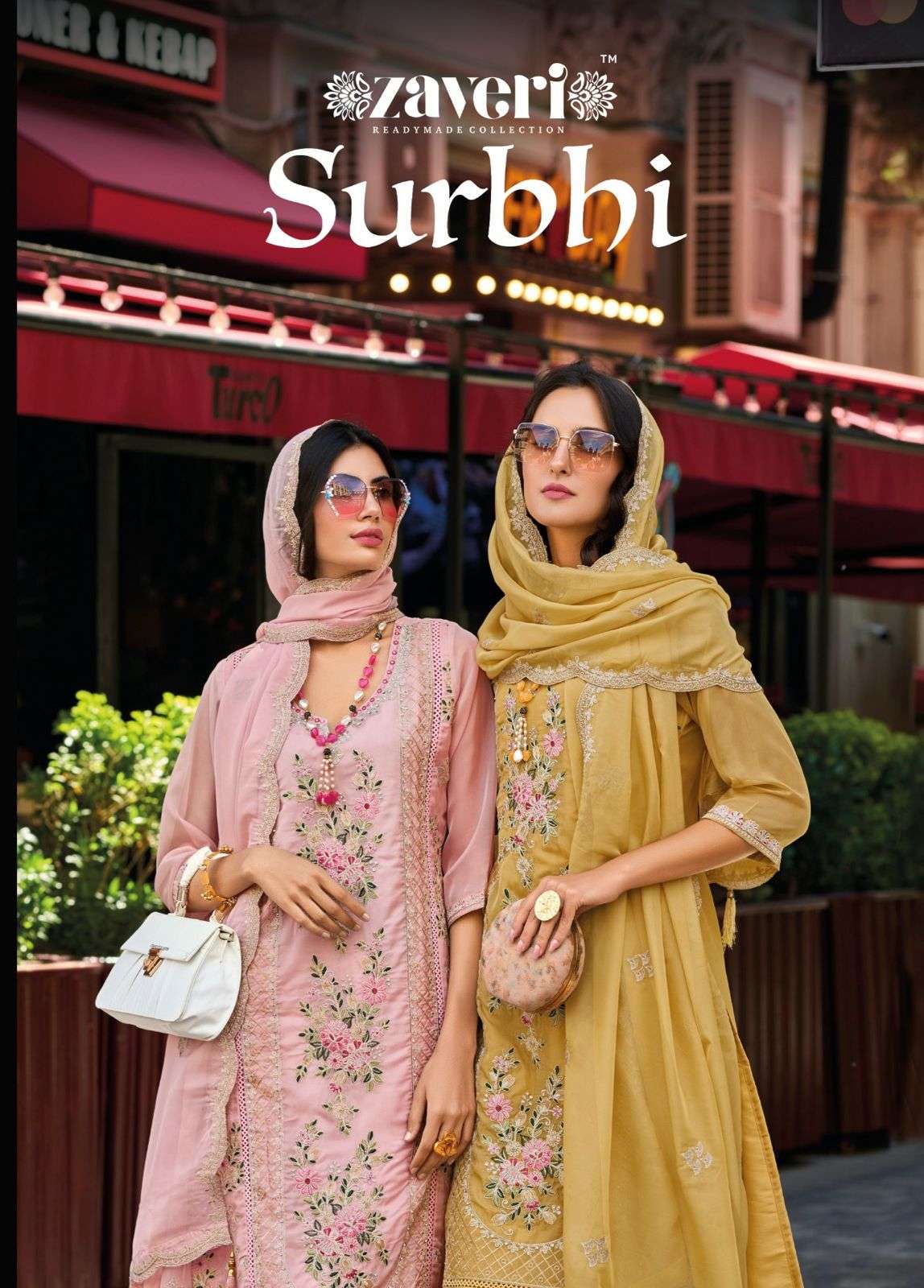 ZAVERI WOMAN BEAUTY SURBHI ORGANZA BEAUTIFUL DESIGNER SUIT