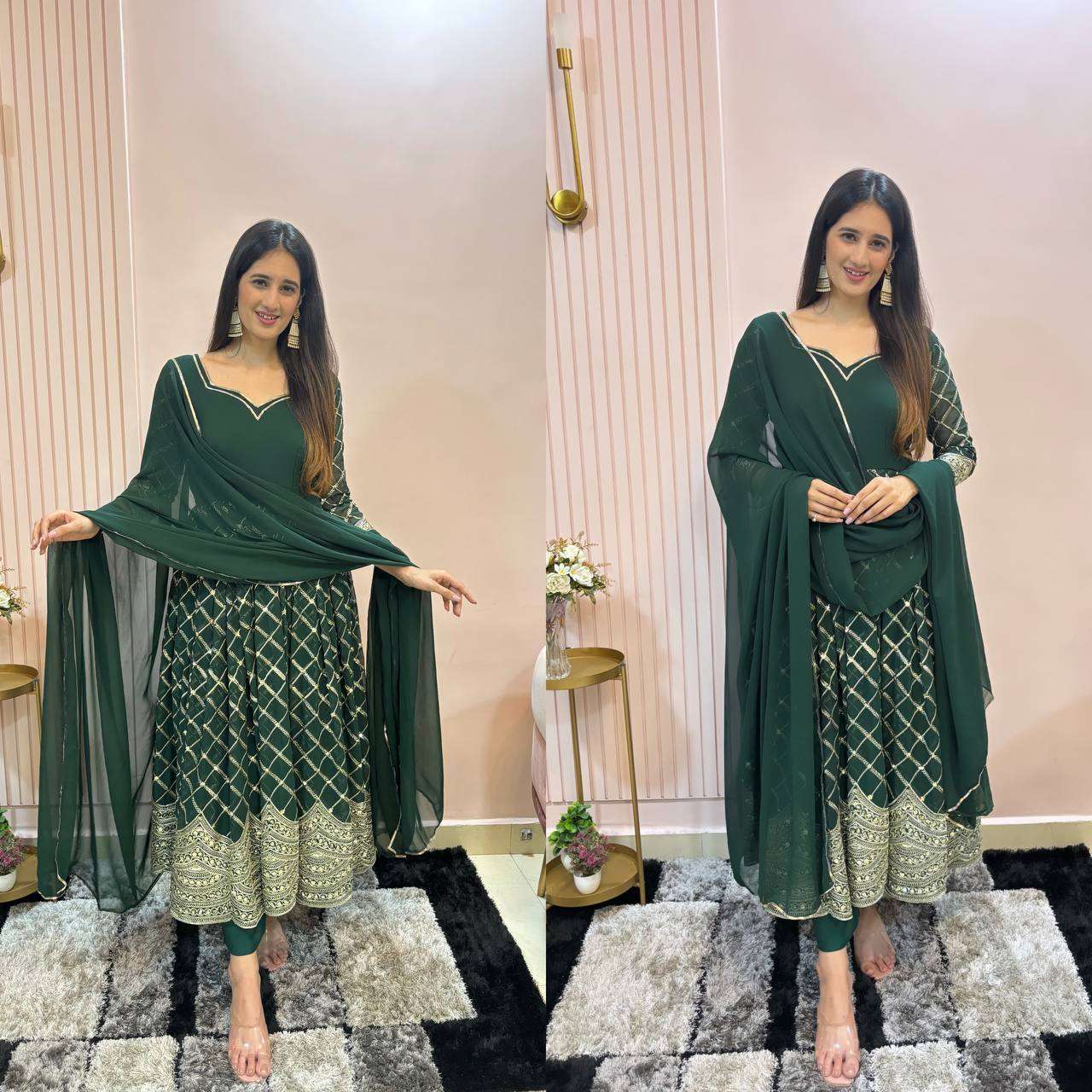 ND 5011 ANARKALI KURTI SET