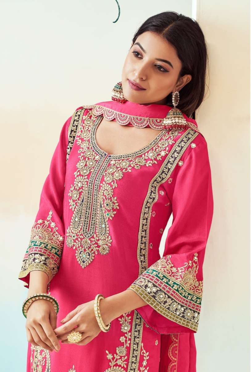 RADHA TRENDZ  RASHMI VOL 2 HEAVY EMBROIDERY DESIGNER SUIT