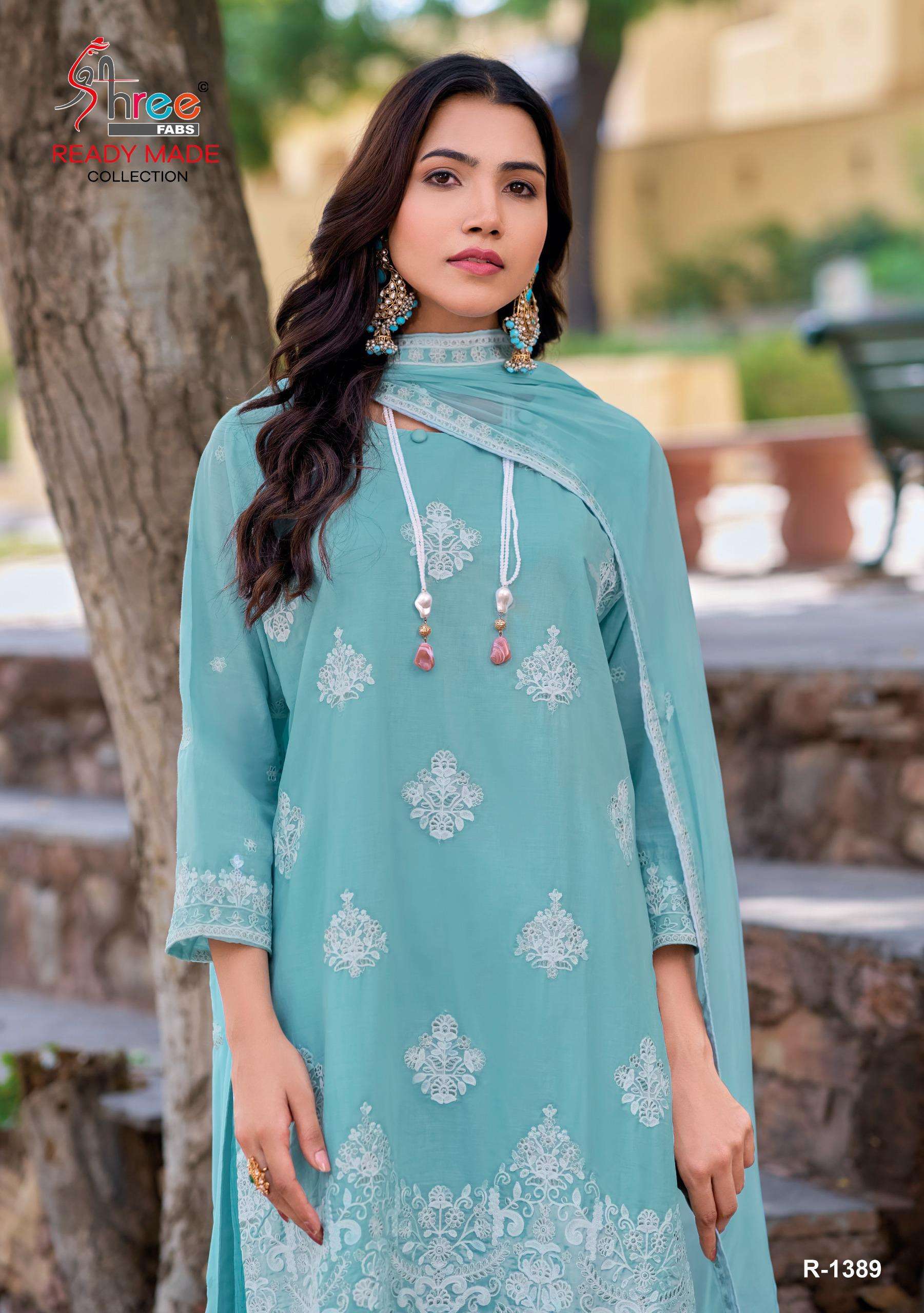 SHREE FABS R 1389 COTTON FANCY KASHMIRI EMBROIDERY WORK SUIT