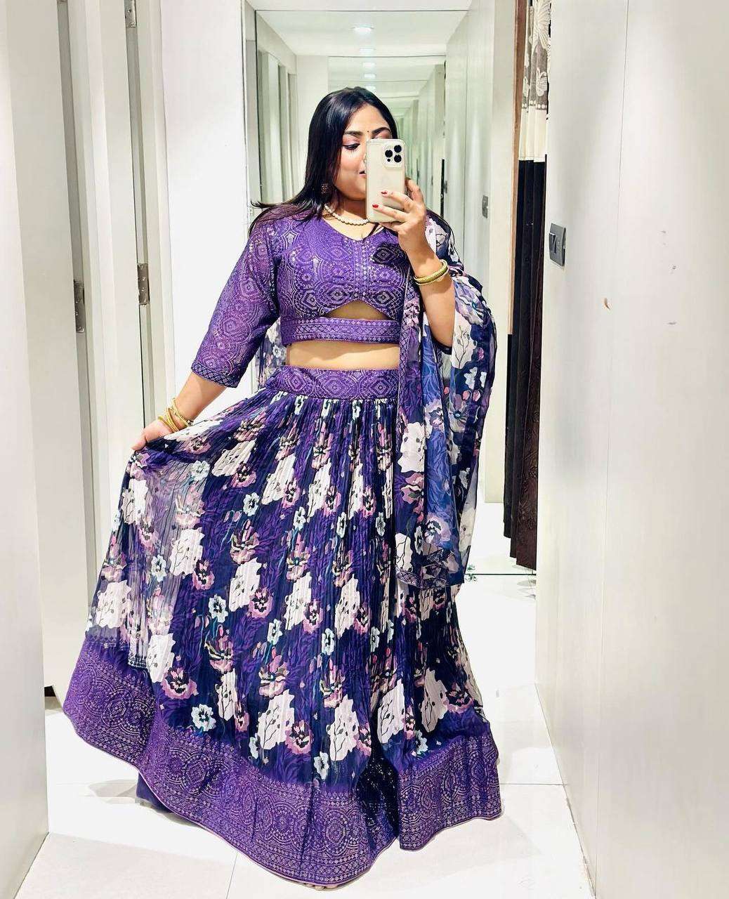 TAPI 145 LEHENGA CHOLI