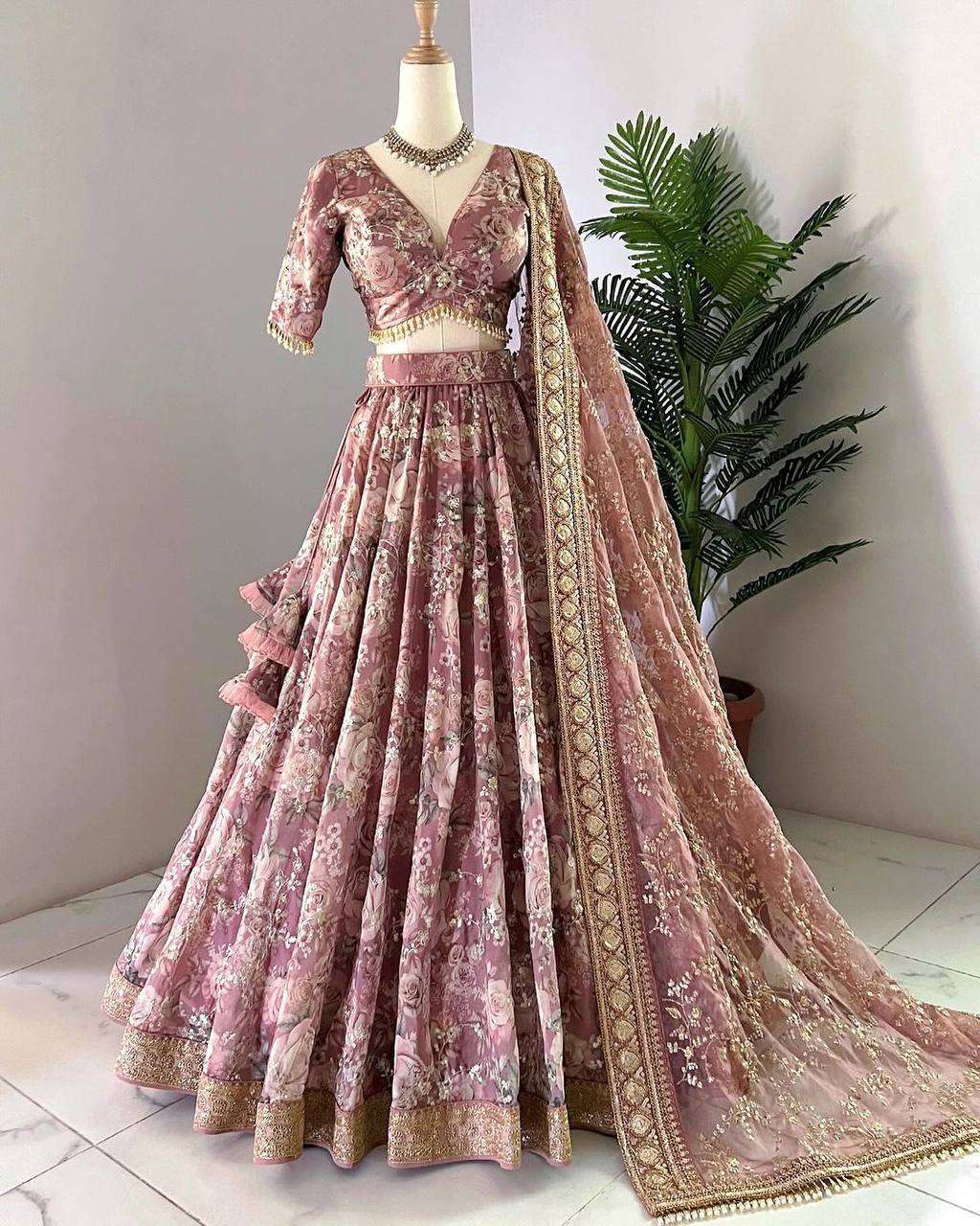 ZSR 3073 LEHENGA CHOLI
