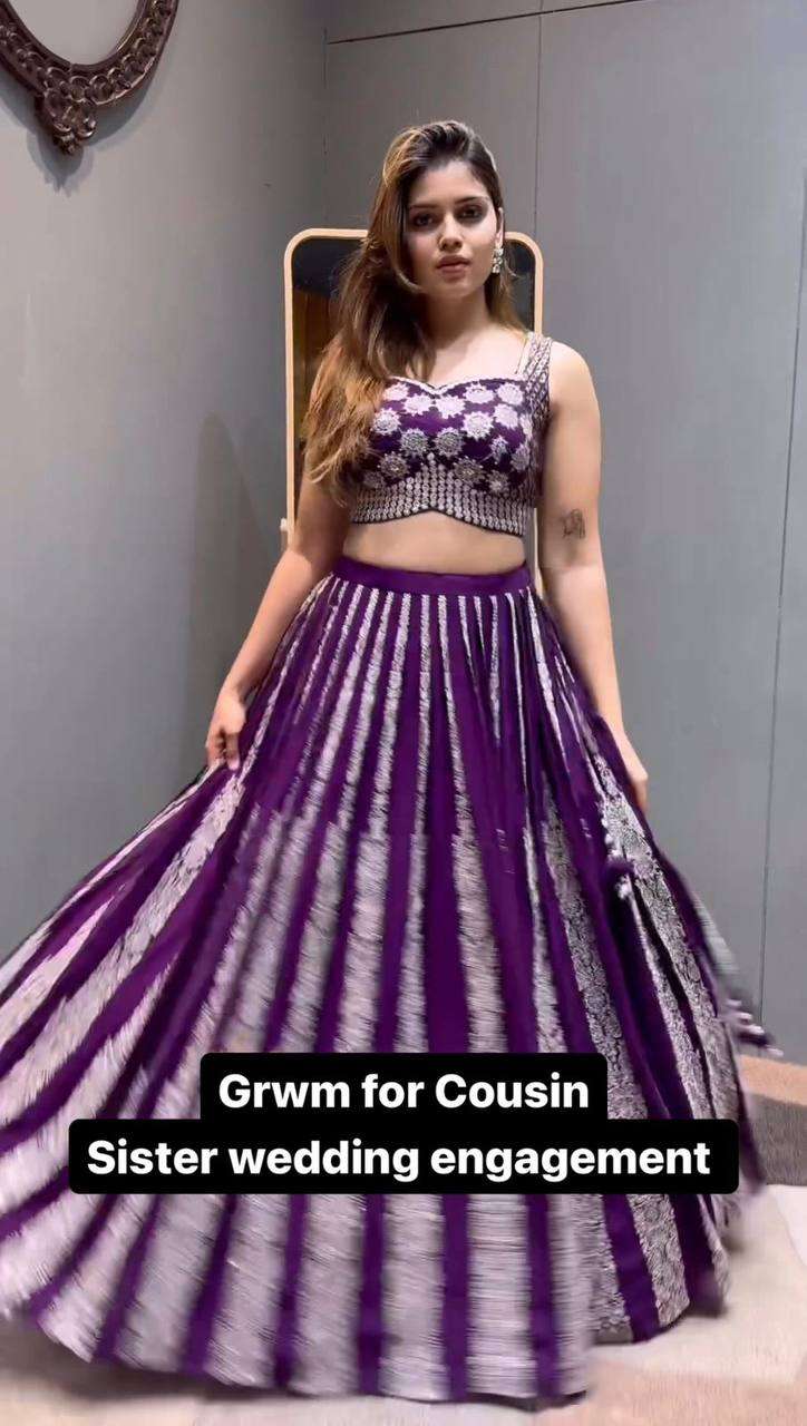 QRC 284 LEHENGA CHOLI