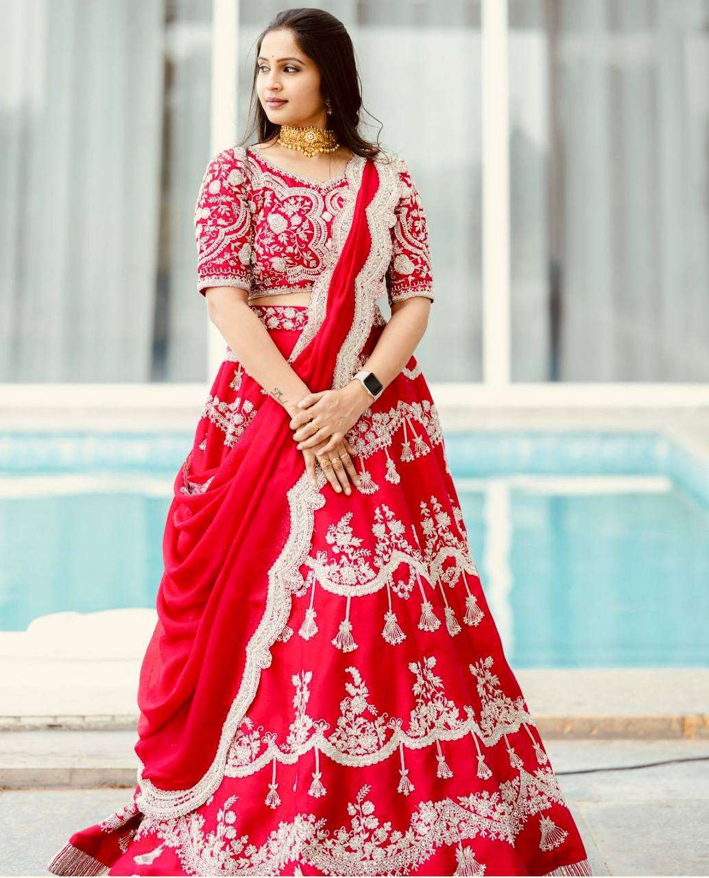 TAPI 173  FESTIVE WEAR  LEHENGA CHOLI
