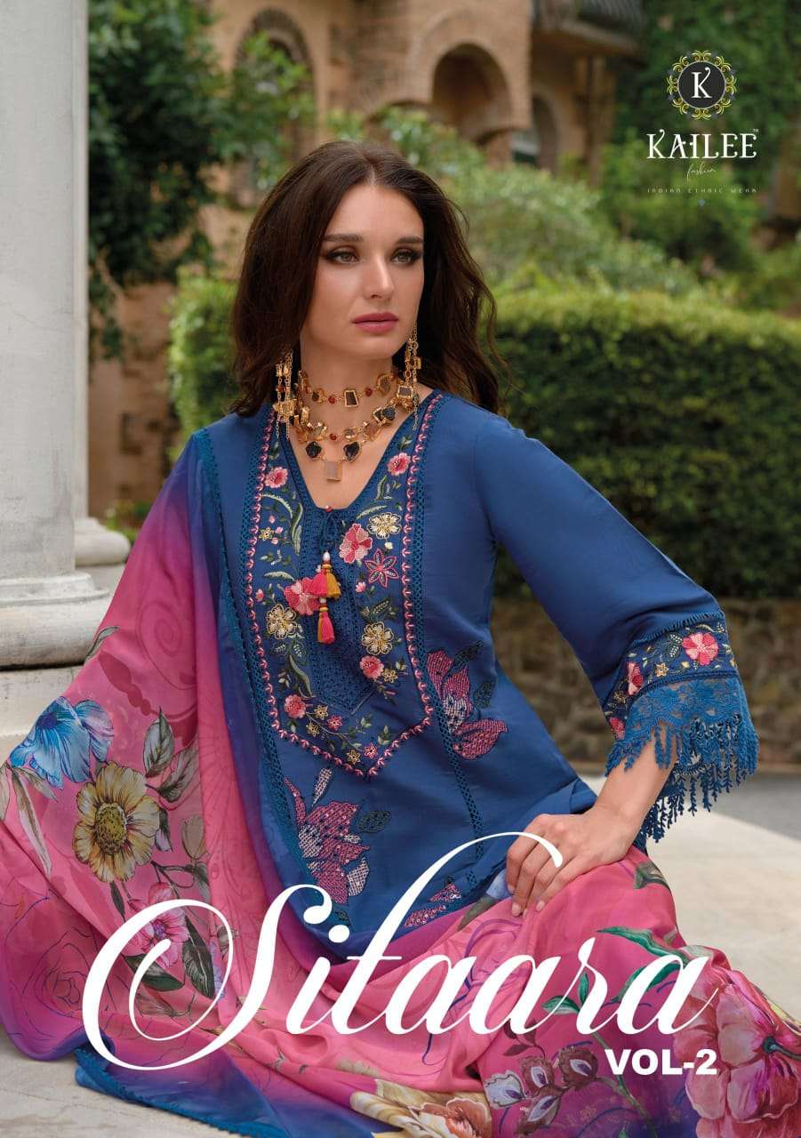 KAILEE FASHION SIFAARA VOL 2 VISCOSE BEAUTIFUL DESIGNER SUIT