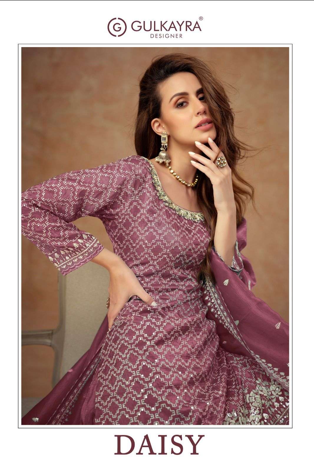 GULKAYRA DESIGNER DAISY SILK HEAVY DESIGNER FESTIVE WEAR SUIT
