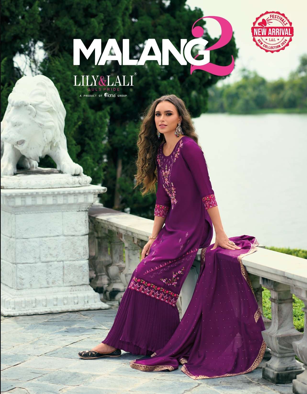 LILY AND LALI MALANG VOL 2 SILK WITH BEAUTIFUL DESIGNER LADIES SUIT