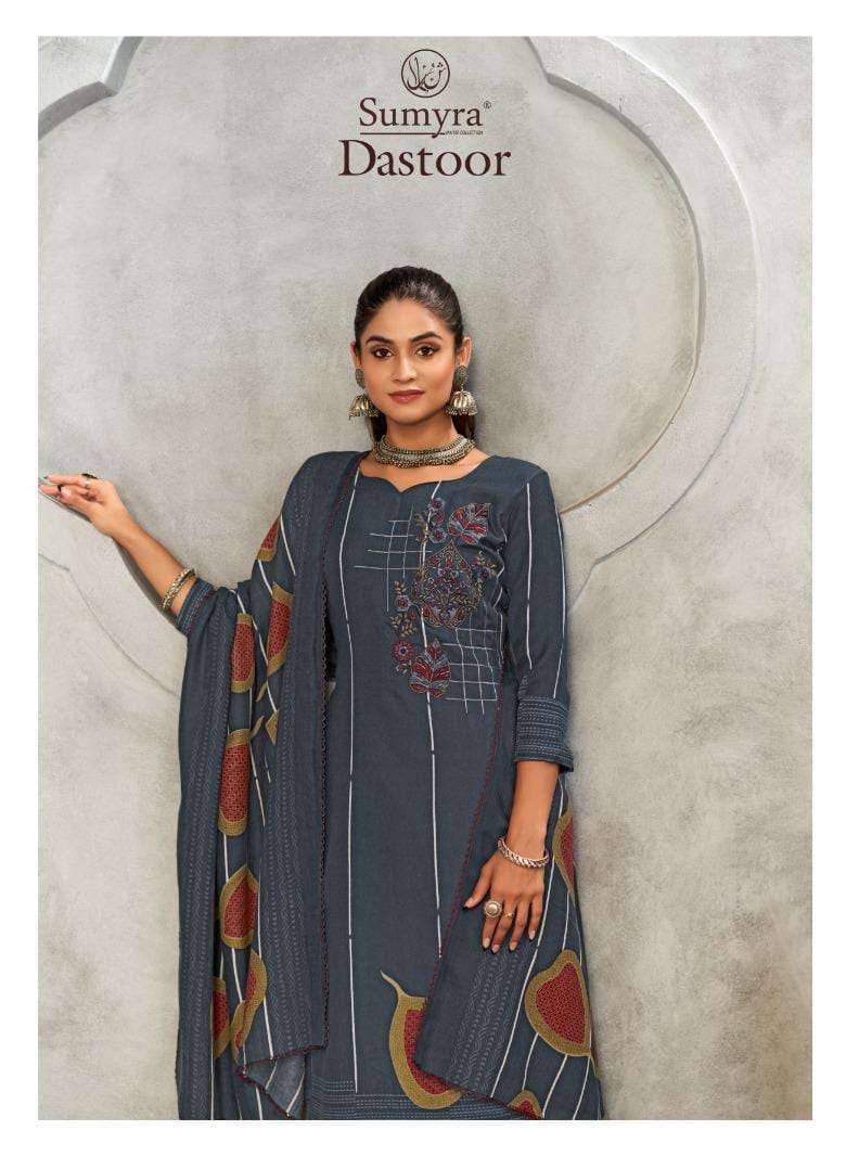 RADHIKA FASHION SUMYRA DASTOOR PASHMINA FANCY WORK SUIT
