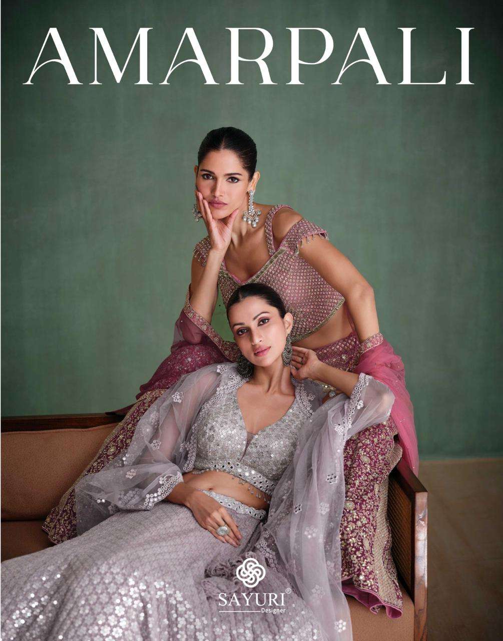 SAYURI DESIGNER AMARPALI HEAVY ELEGANT DESIGNER WEDDING WEAR LEHENGA