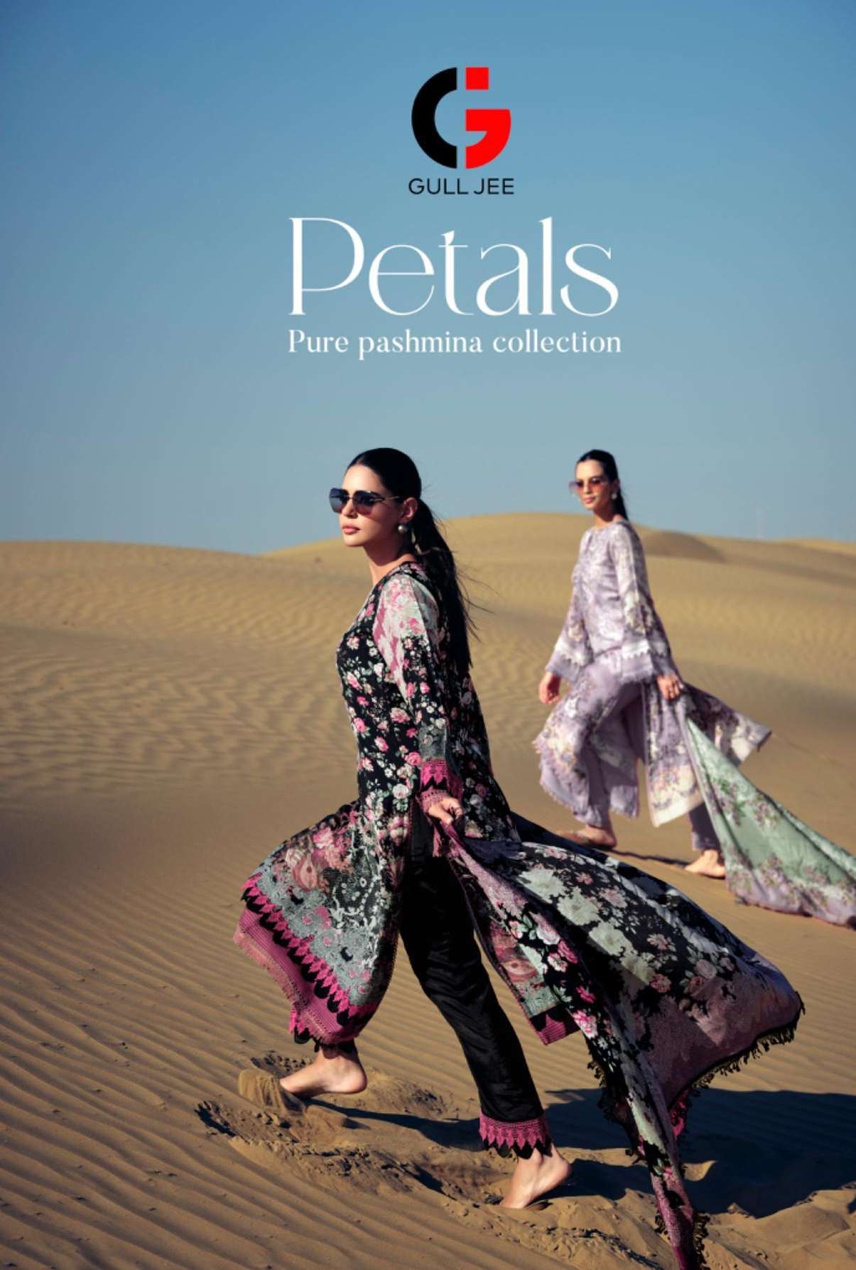  DEEPSY SUITS GULL JEE PETALS PASHMINA DESIGNER PAKISTANI SUIT