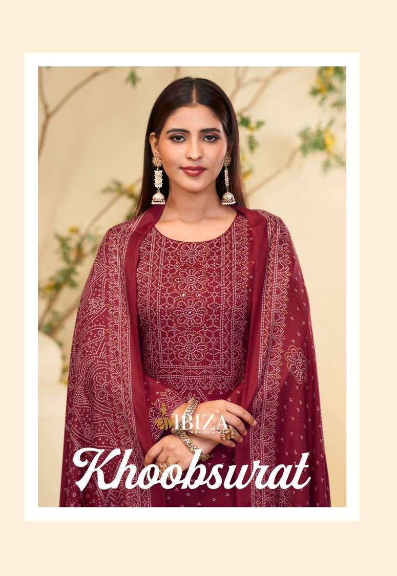 IBIZA KHOOBSURAT PASHMINA DESIGNER WINTER WEAR SUIT