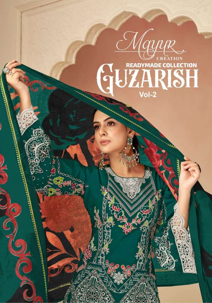 MAYUR CREATION GUZARISH VOL 2 COTTON DIGITAL PRINT READY MADE SUIT
