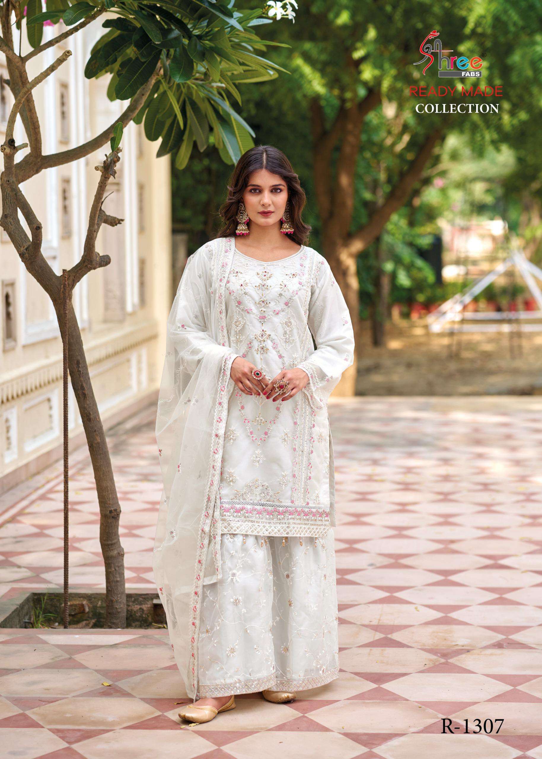 SHREE FABS R 1307 HEAVY DESIGNER PAKISTANI SHARARA SUIT