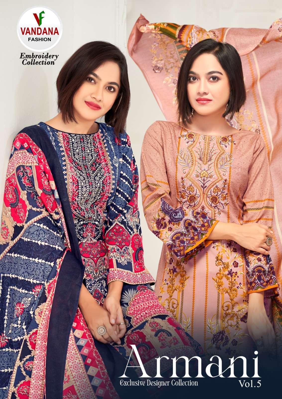 VANDANA FASHION ARMANI VOL 5 COTTON DIGITAL STYLE PRINT SALWAR SUIT
