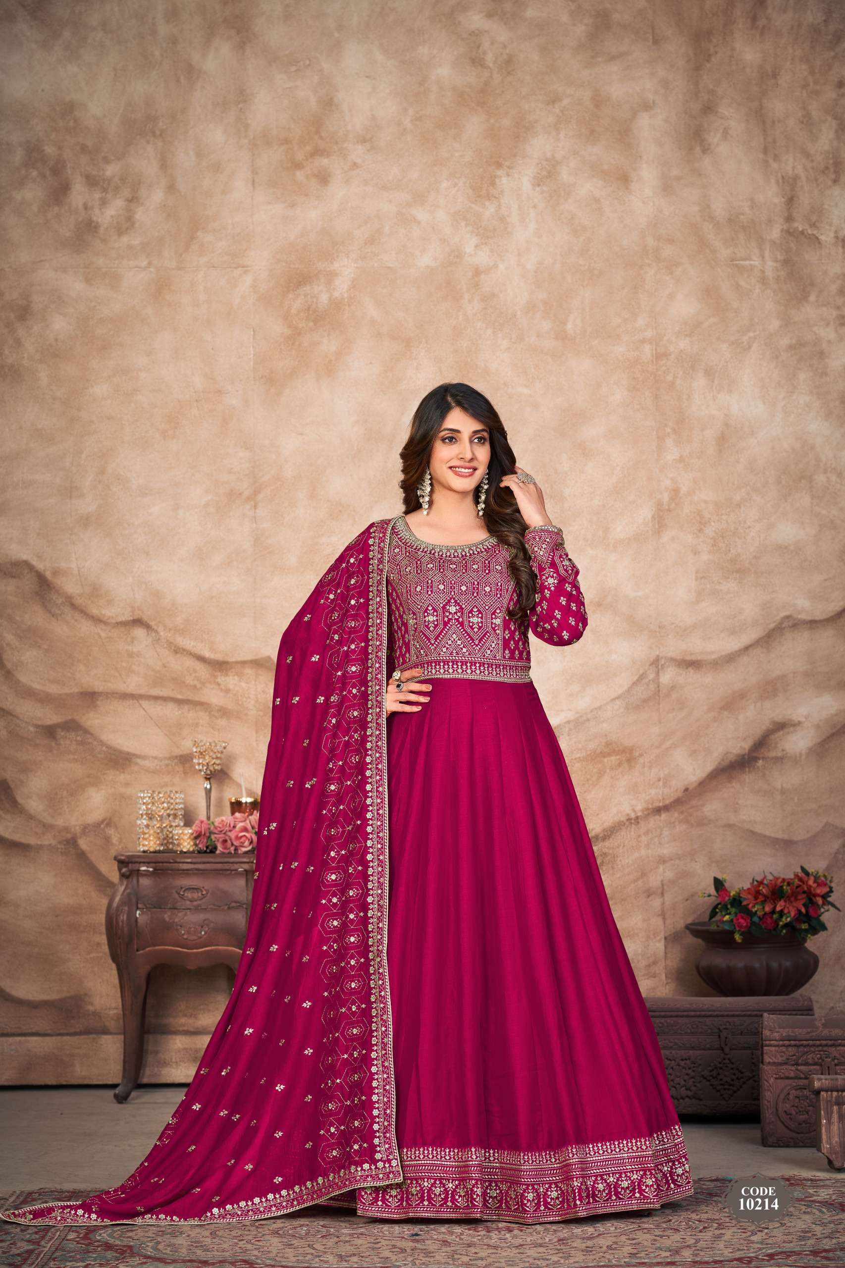 DANI CREATION ANJUBAA VOL 21 DEGINER ANARKALI GOWN DRESS