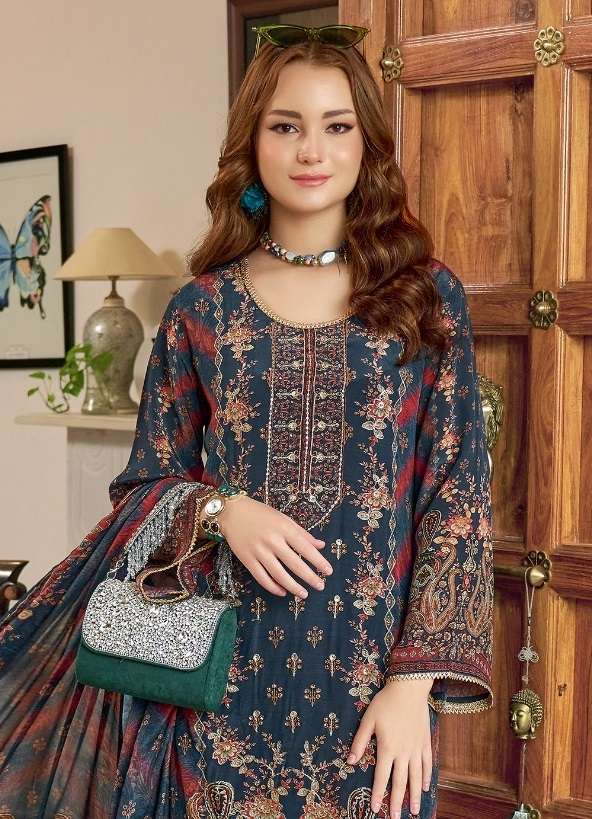FEPIC ROSEMEEN C 1899 EMBROIDERY DESIGNER FANCY PAKISTANI SUIT