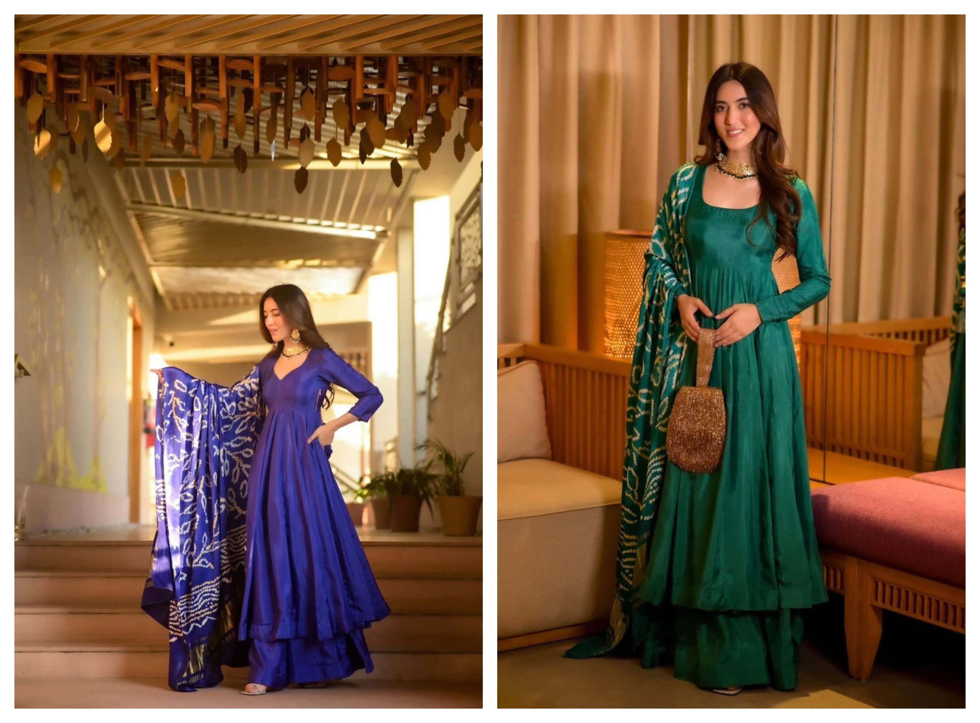 SC 271 SILK PREETY LOOK DESIGNER FANCY ANARKALI GOWN SUIT