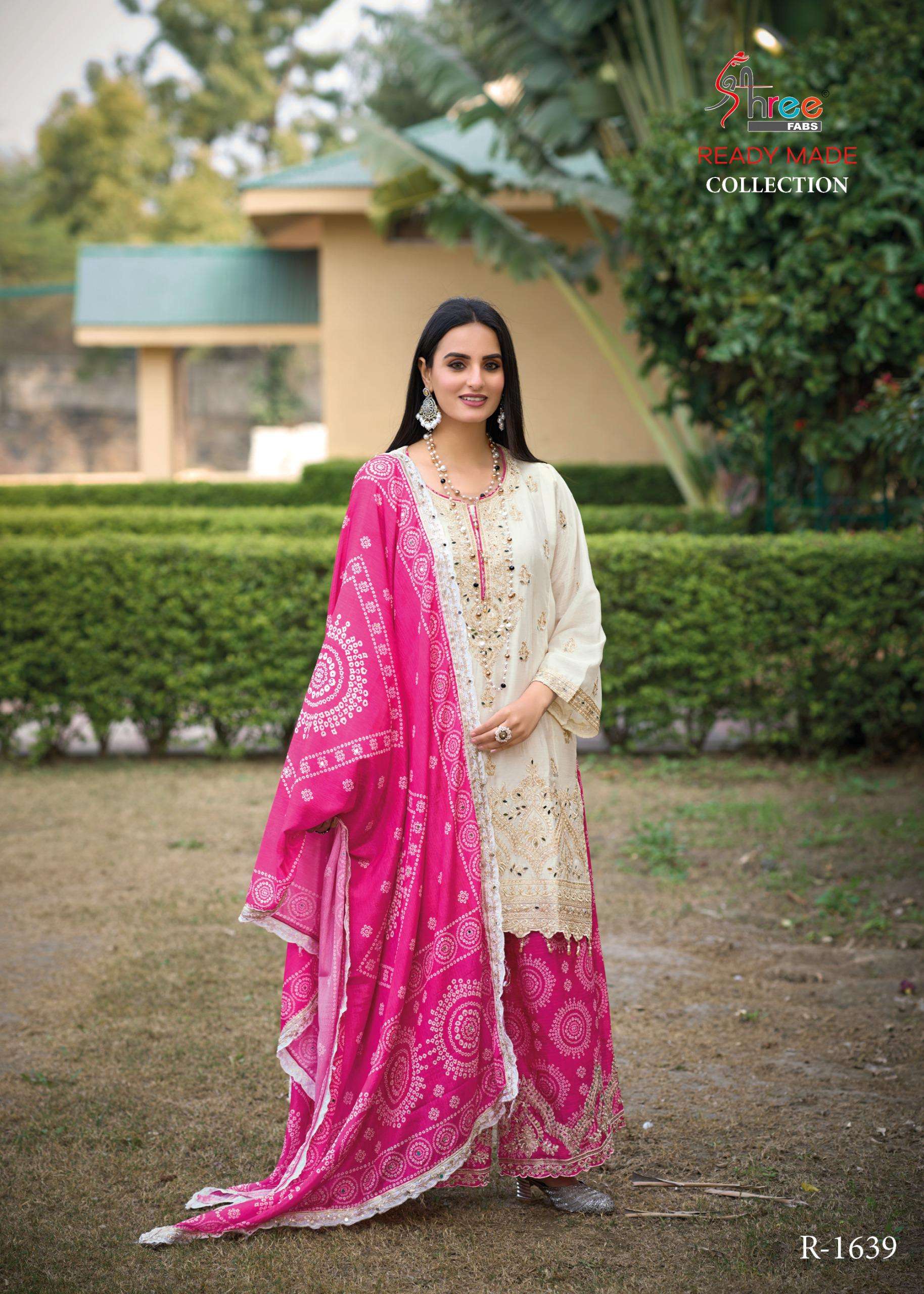 SHREE FABS R 1639 HEAVY BEAUTIFUL EMBROIDERED PAKISTANI SUIT