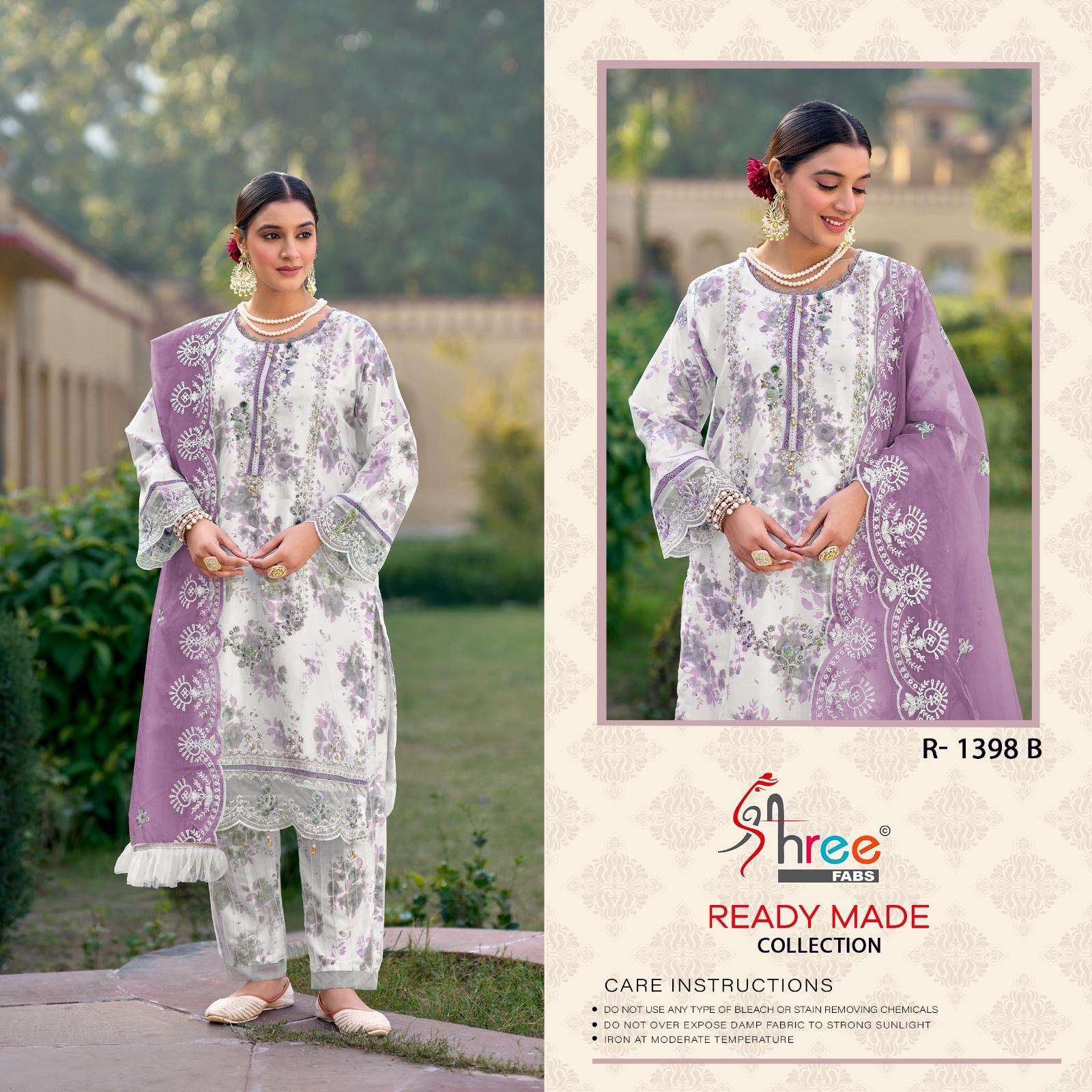 SHREE FABS R 1398 FANCY DESIGNER WORK PAKISTANI SUIT